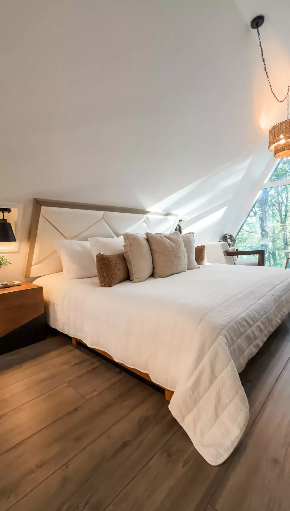 chambre maison A-Frame Creative cabins chambre maison A-Frame Creative cabins