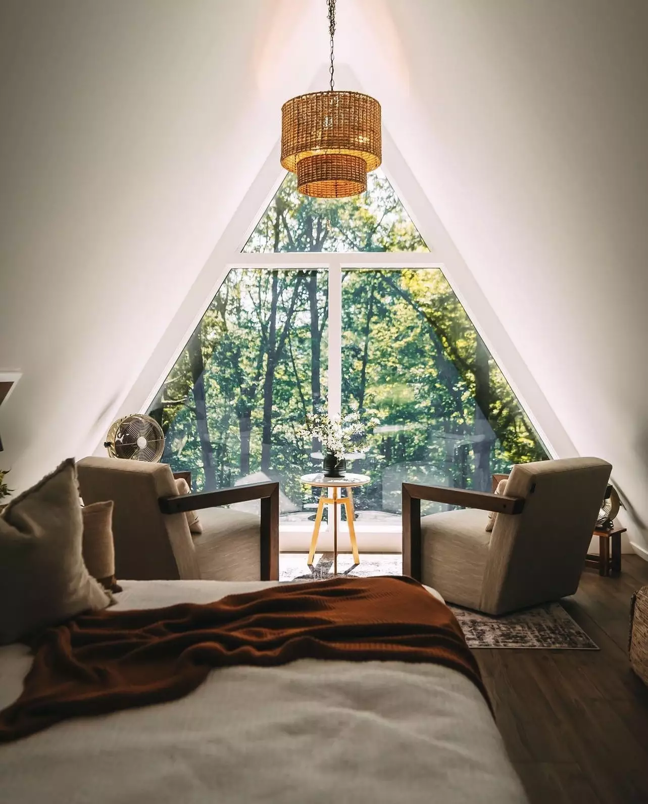 chambre maison A-Frame Creative cabins chambre maison A-Frame Creative cabins