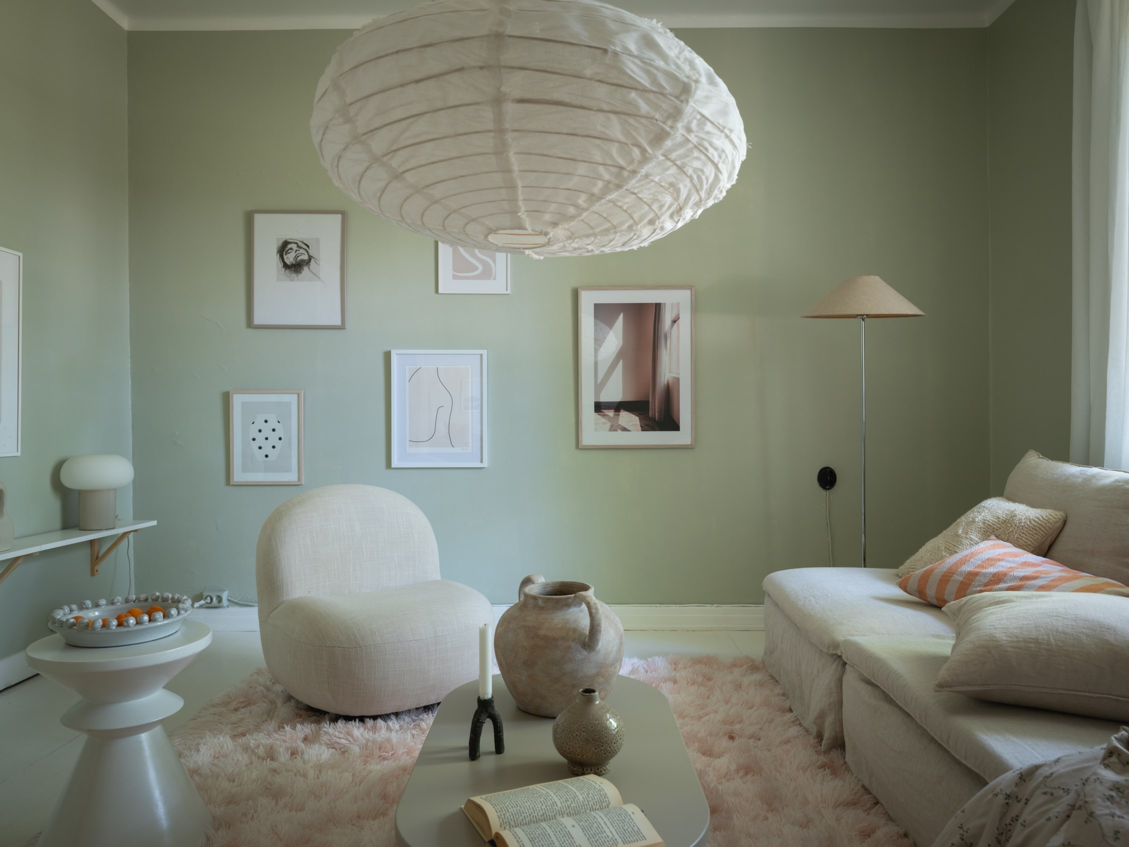 salon murs verts clairs décoration scandinave salon murs verts clairs décoration scandinave