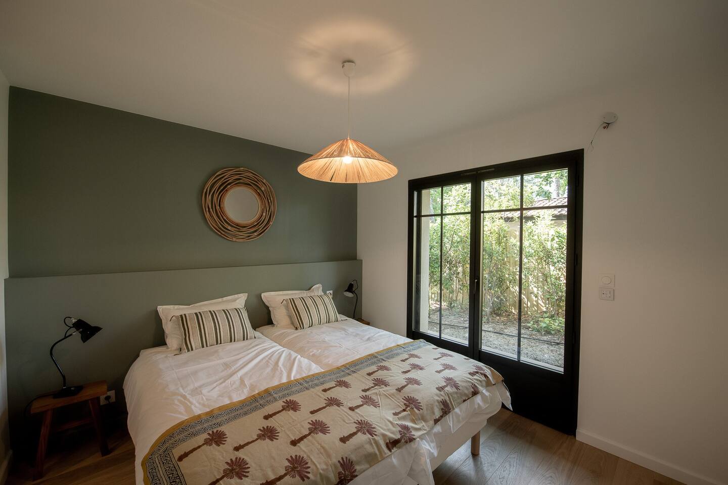 chambre maison en bois La Villa des Grands Pins Arcachon