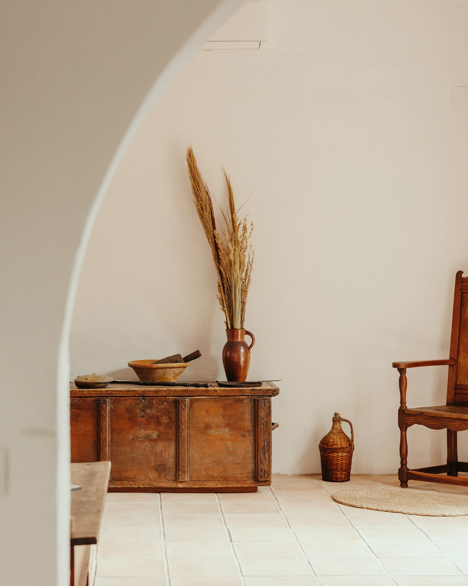 salle à manger décoration rustique chic