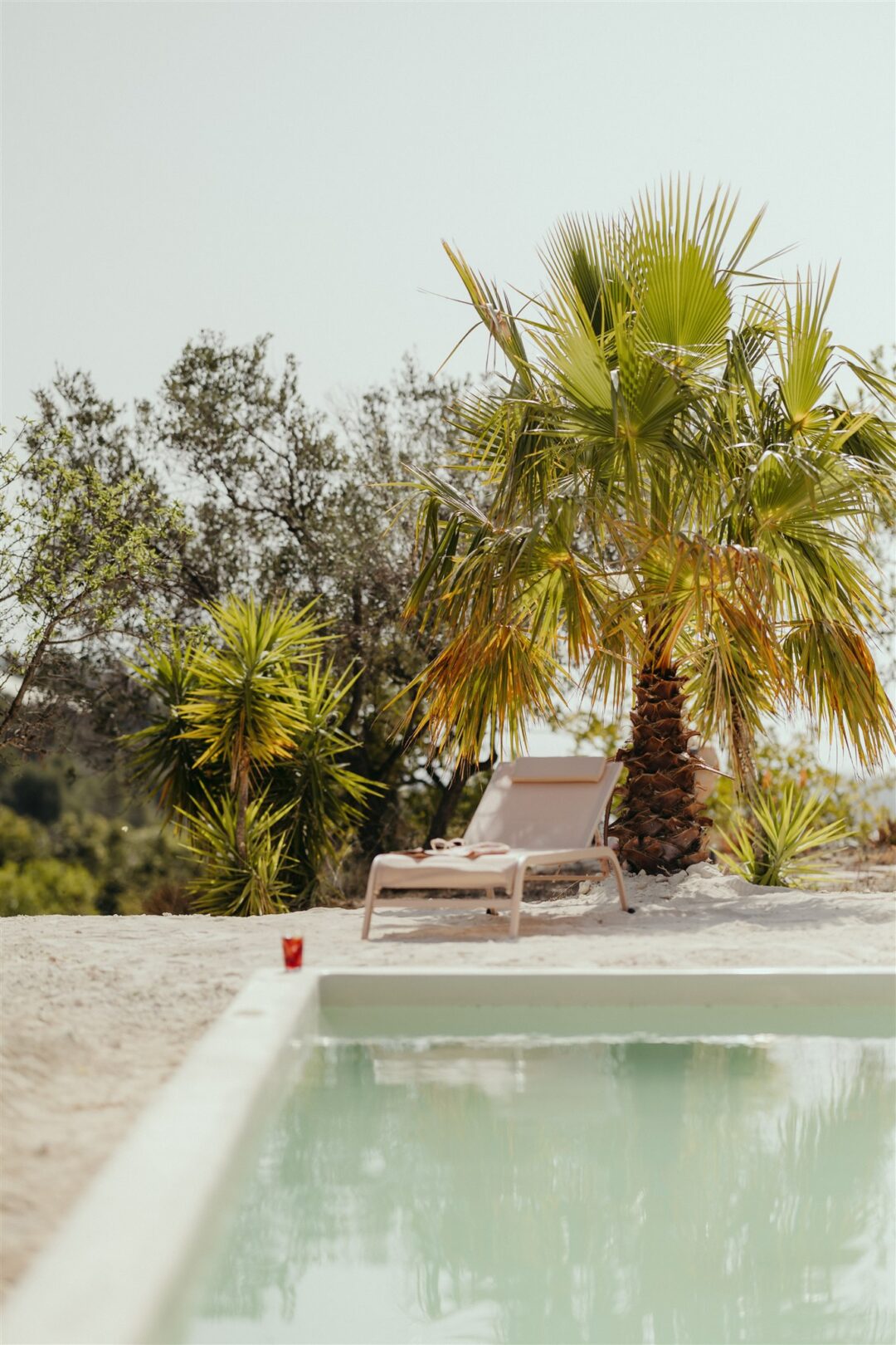 jardin avec piscine maison Espagne