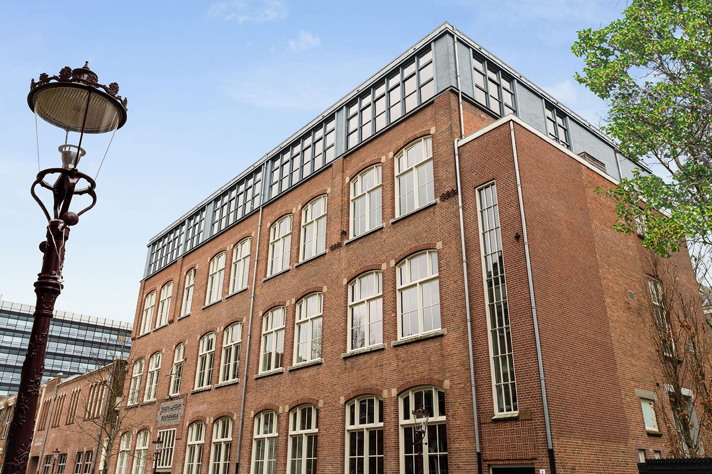 immeuble ancien en briques Amsterdam