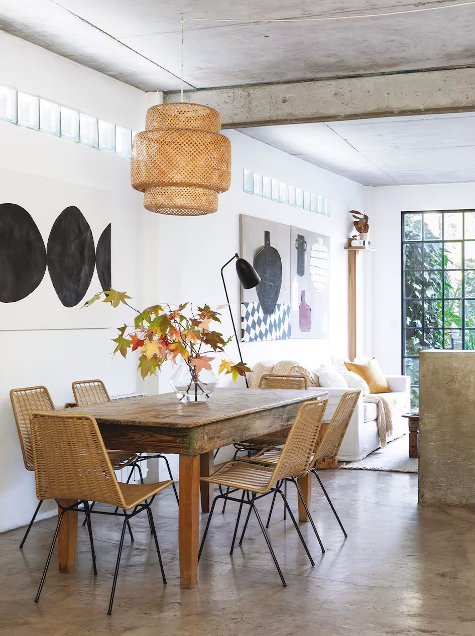 salle à manger décoration contemporaine