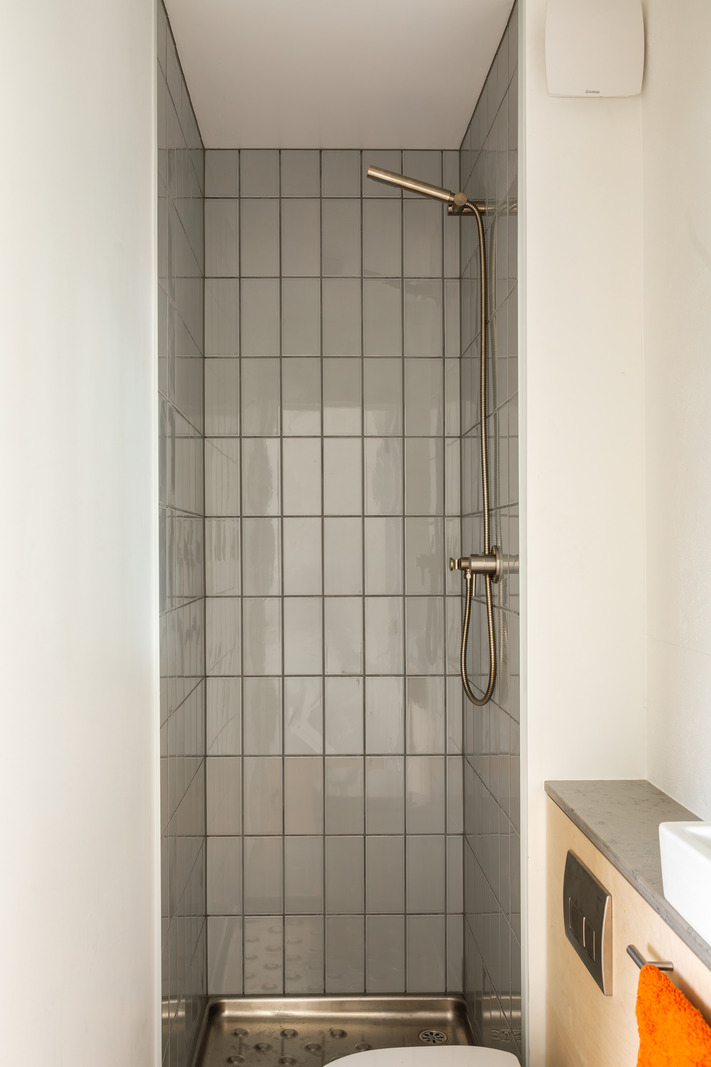 douche carrelée