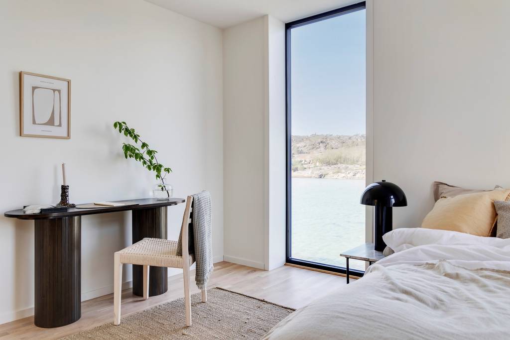 chambre vue mer décoration design