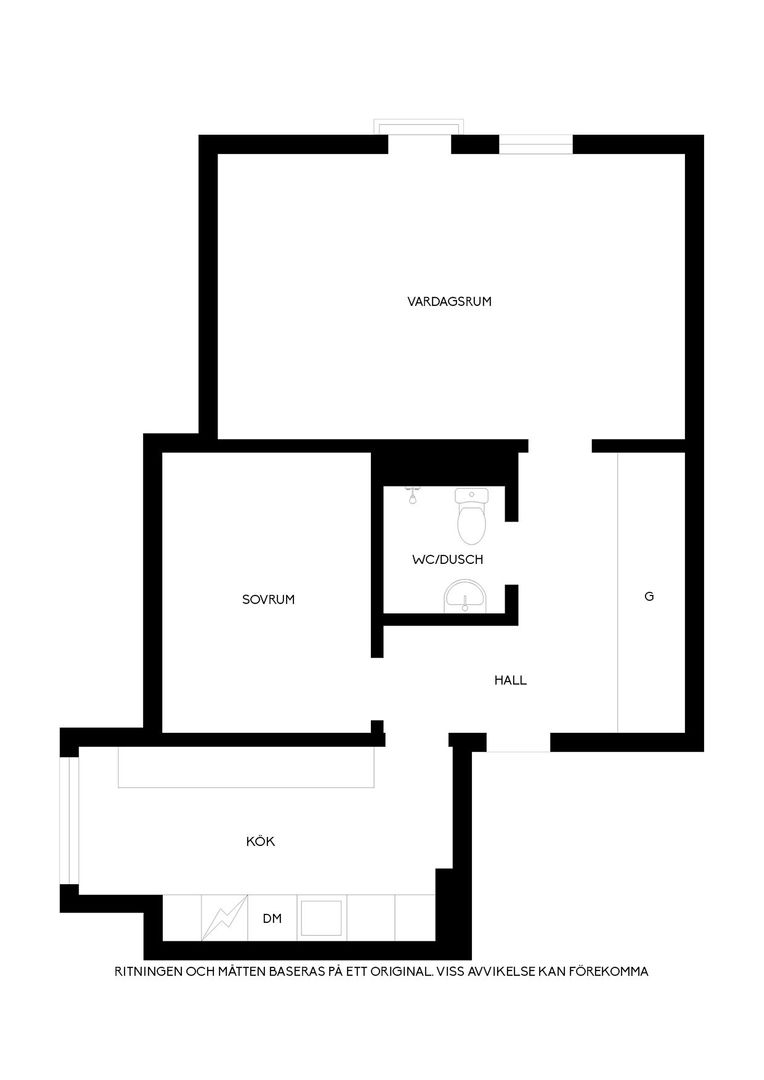 plan appartement 63m2 décoration scandinave