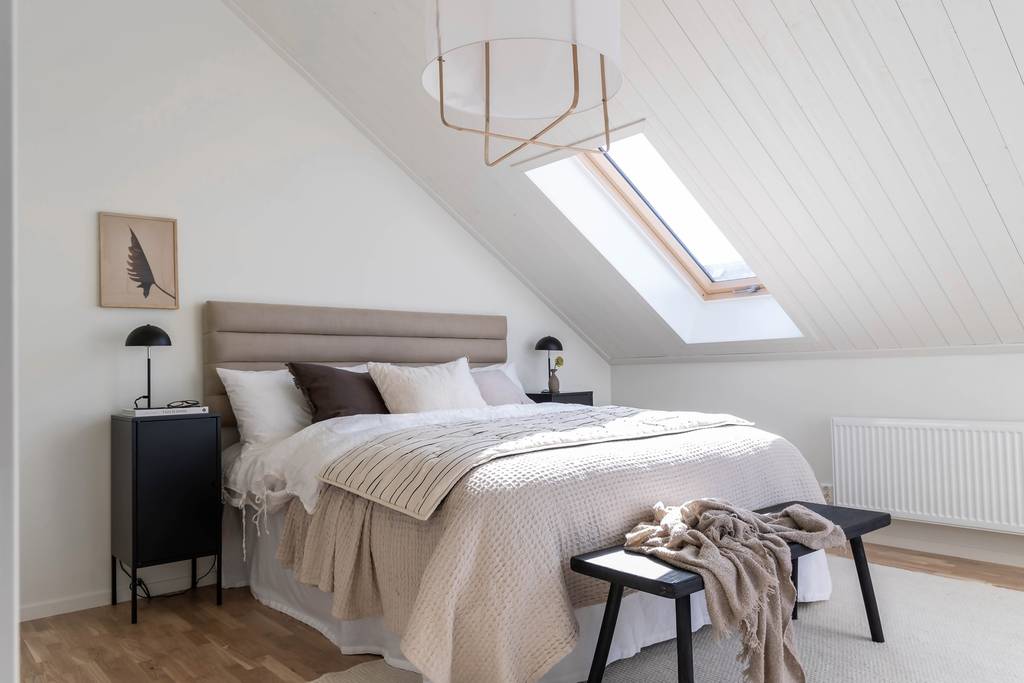 chambre mansardée décoration design