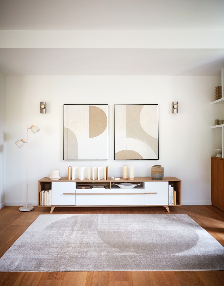 salon design beige nouveautés catalogue BUT automne/hiver 2024/2025