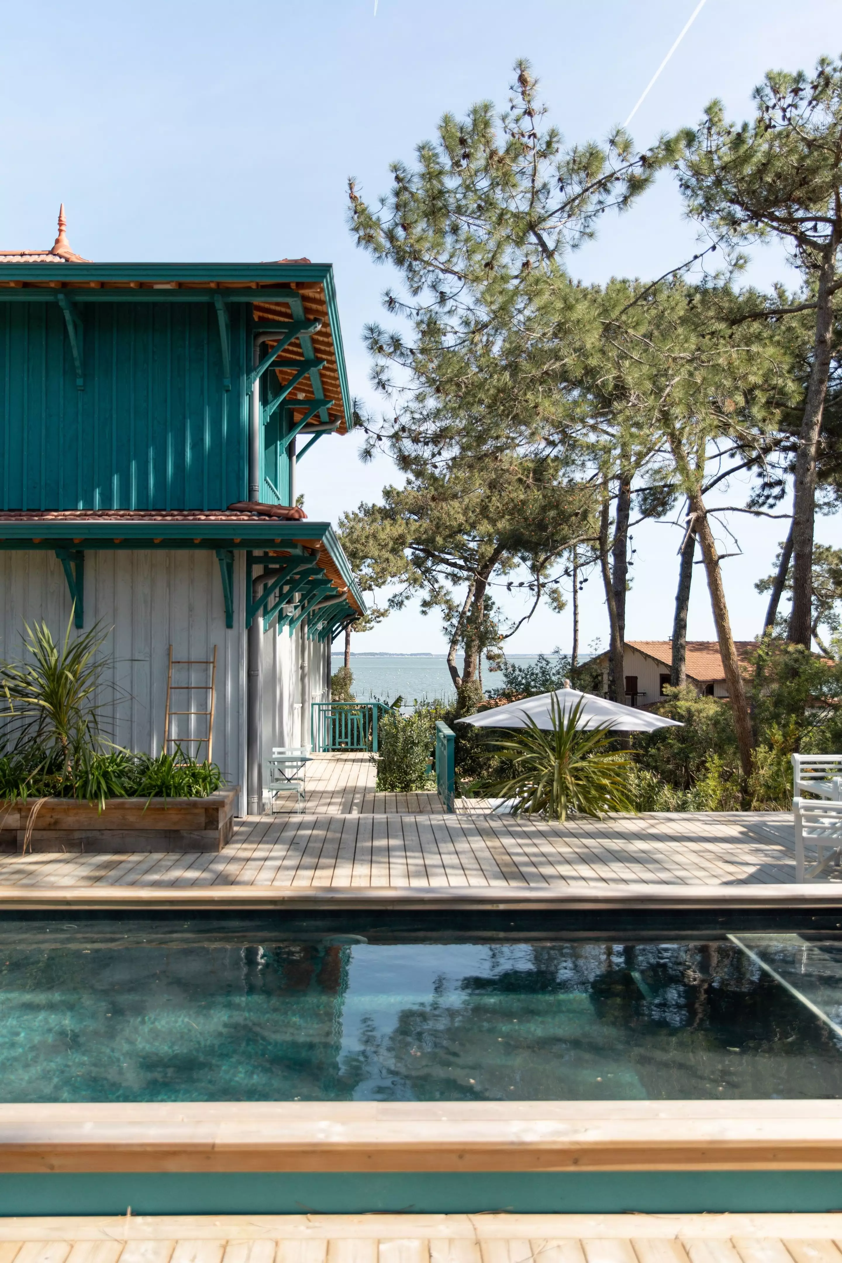 maison en bois le Cap Ferret villa Persan