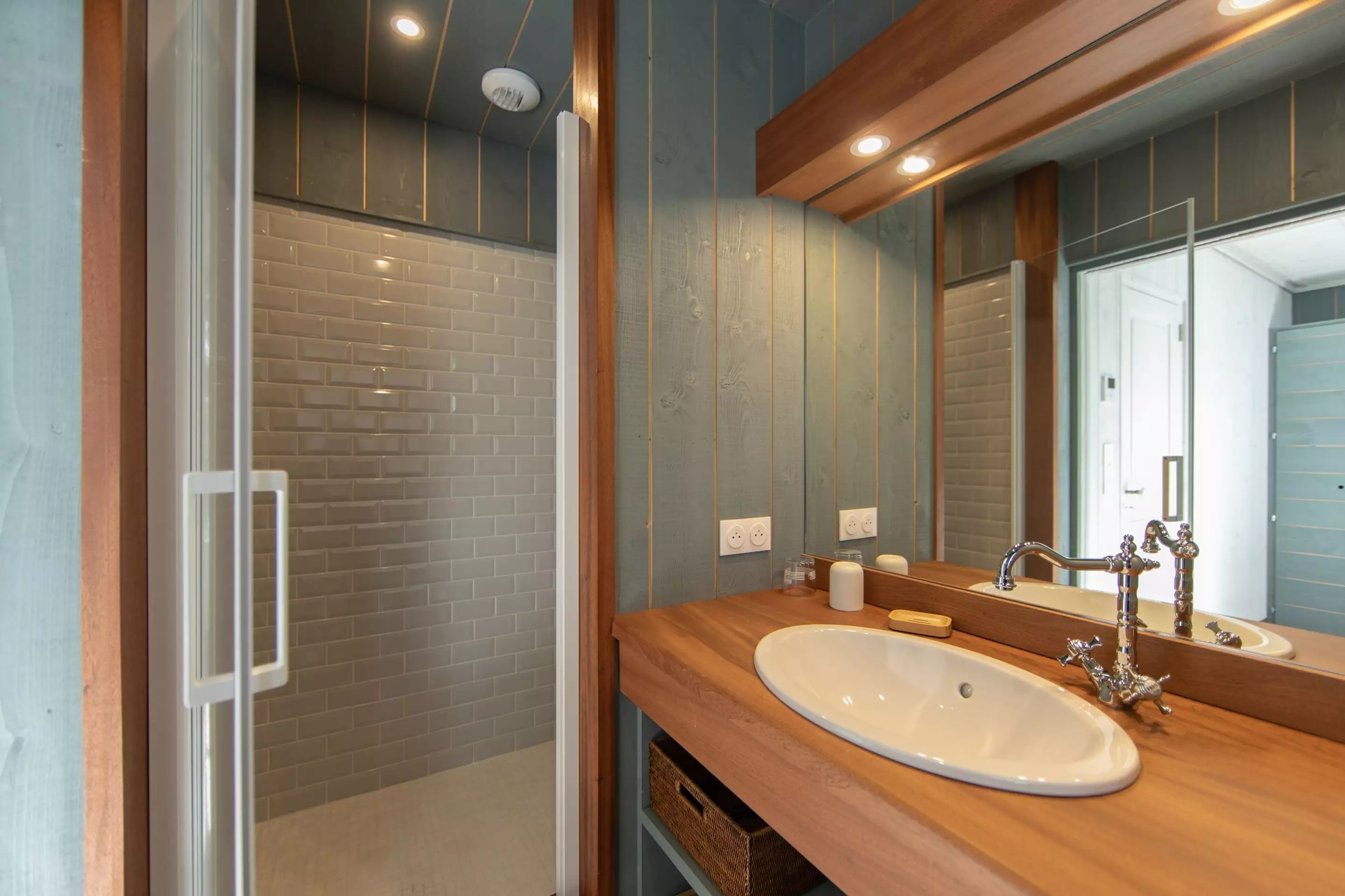 salle de bain le Cap Ferret villa Persan
