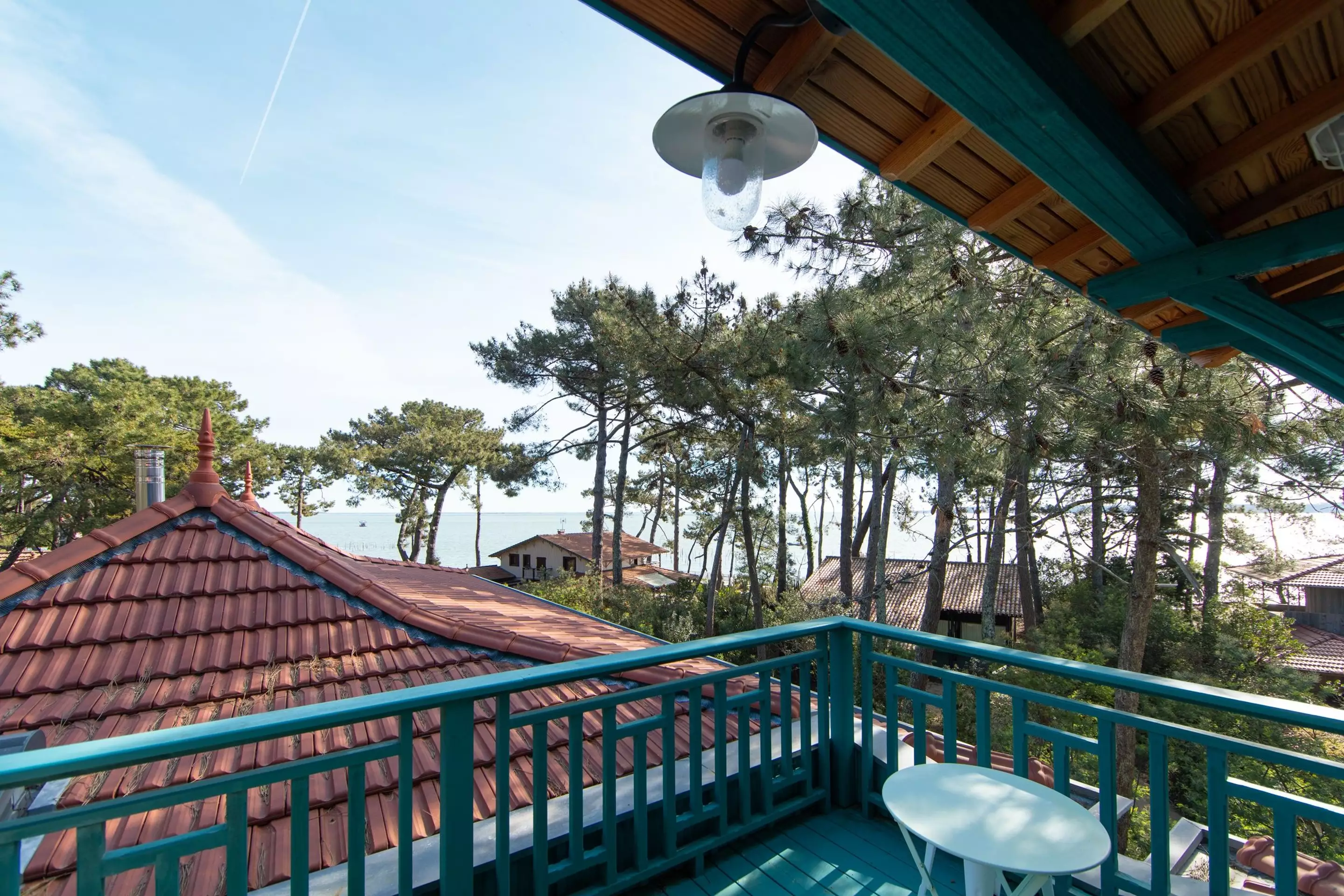terrasse maison en bois le Cap Ferret villa Persan