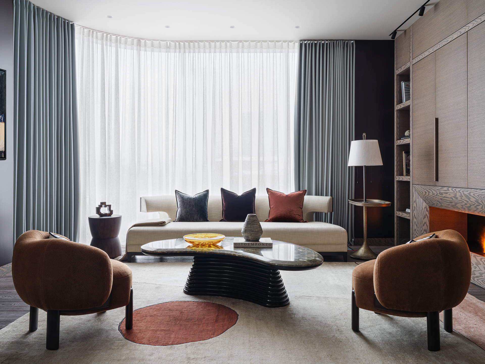 salon décoration contemporaine