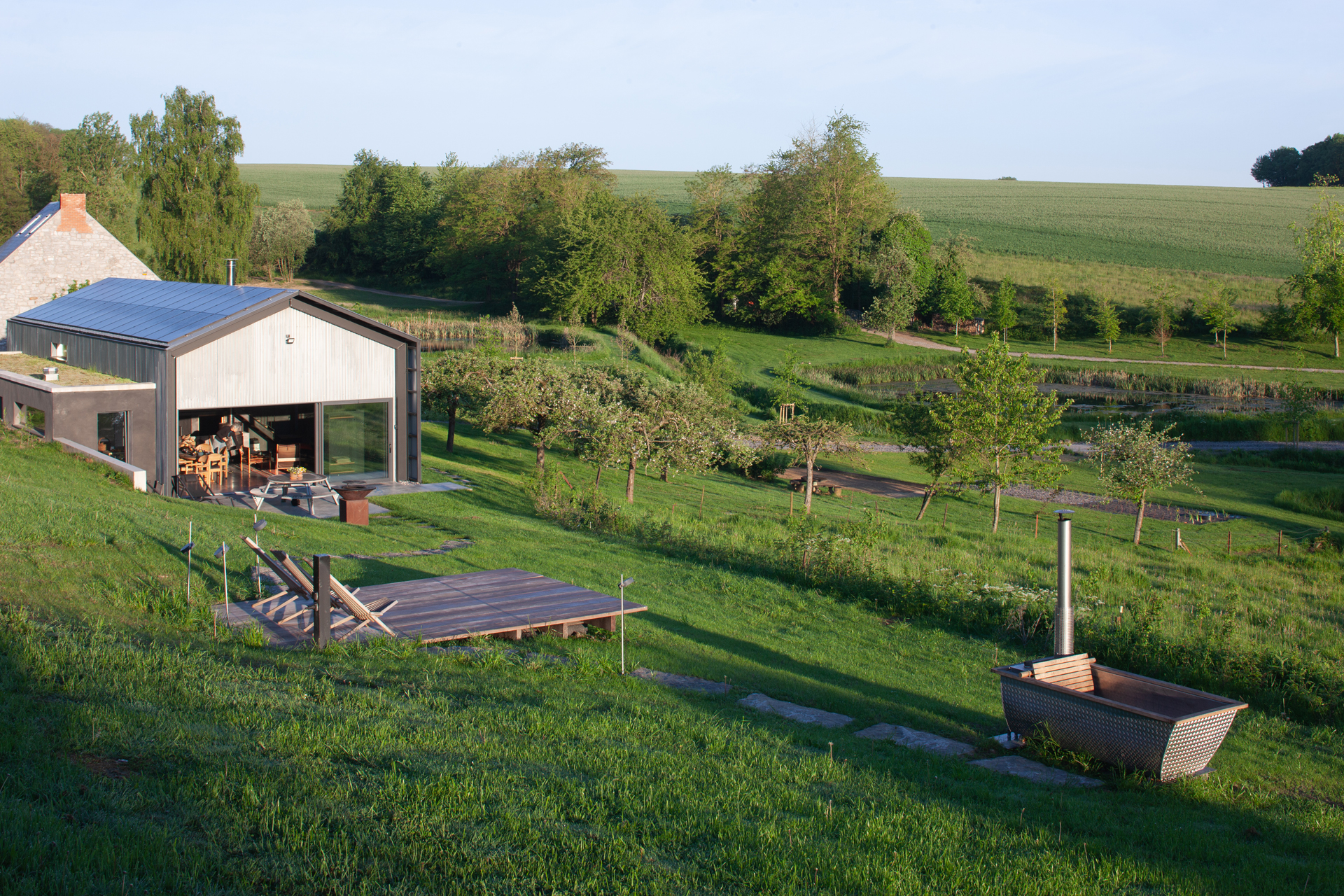 maison contemporaine Ardennes belges maison contemporaine Ardennes belges