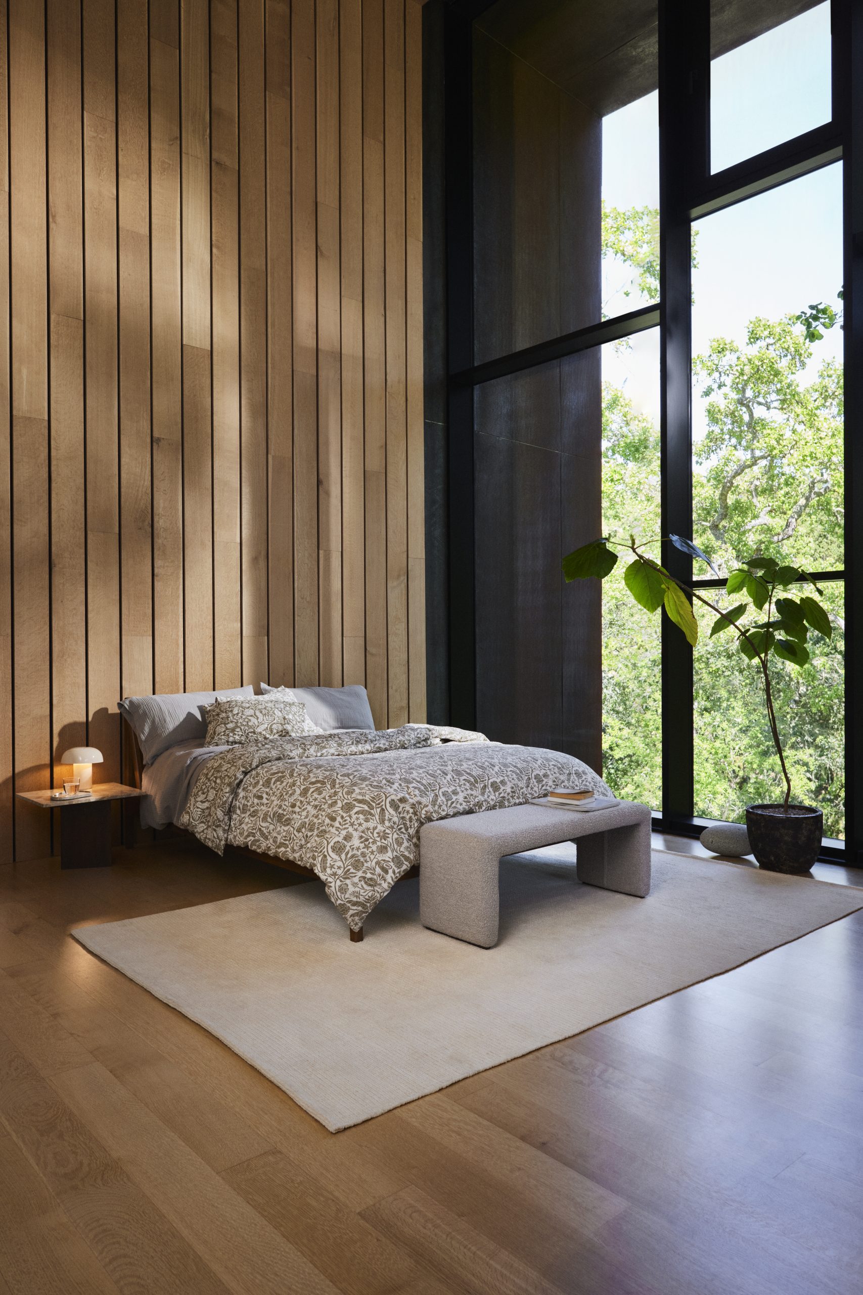 chambre maison contemporaine mur bois chambre maison contemporaine mur bois