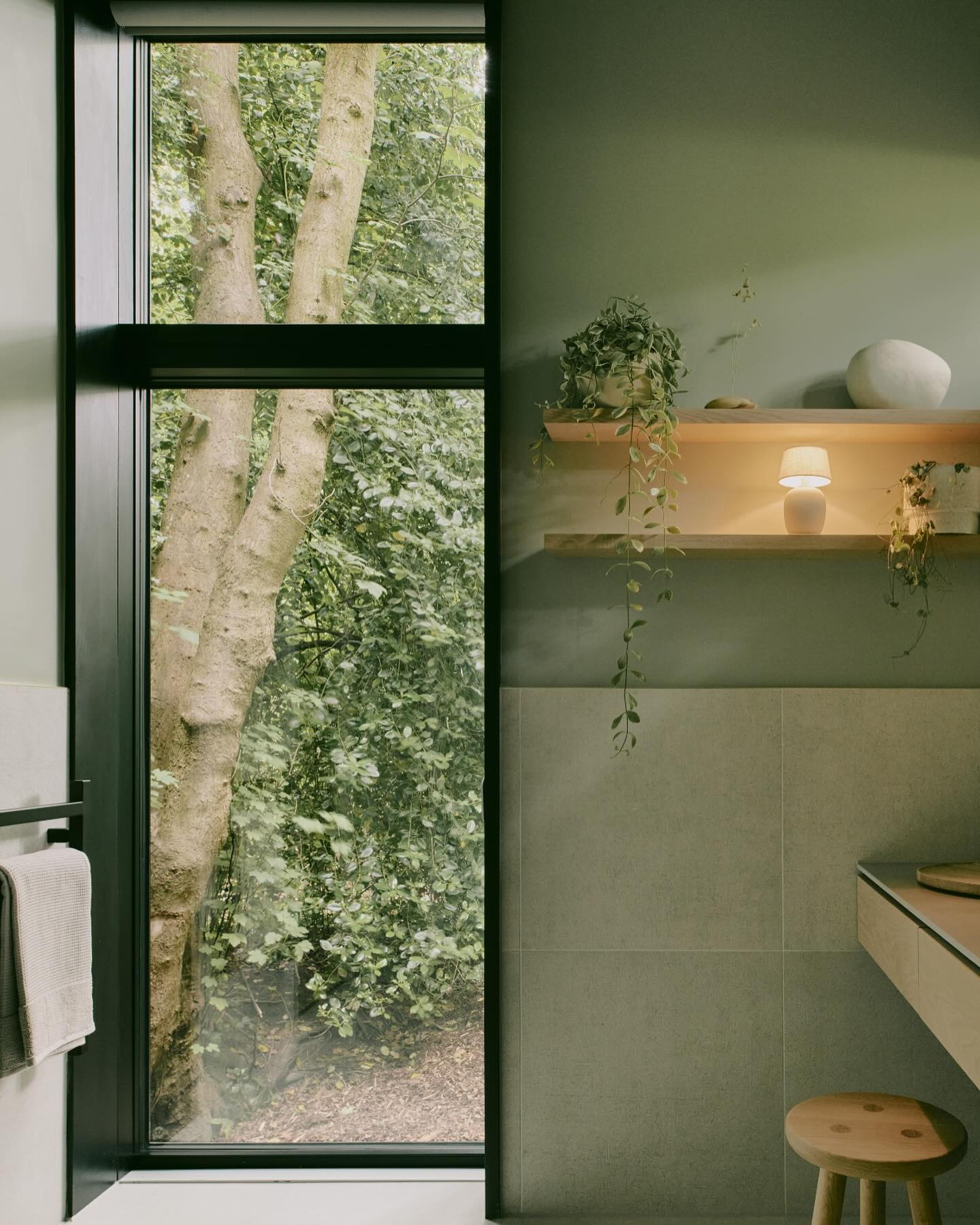 salle de bain bois et béton salle de bain bois et béton