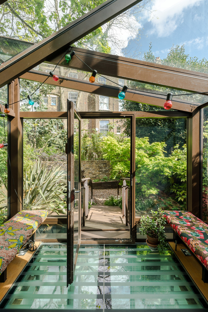 véranda maison de ville avec jardin Londres