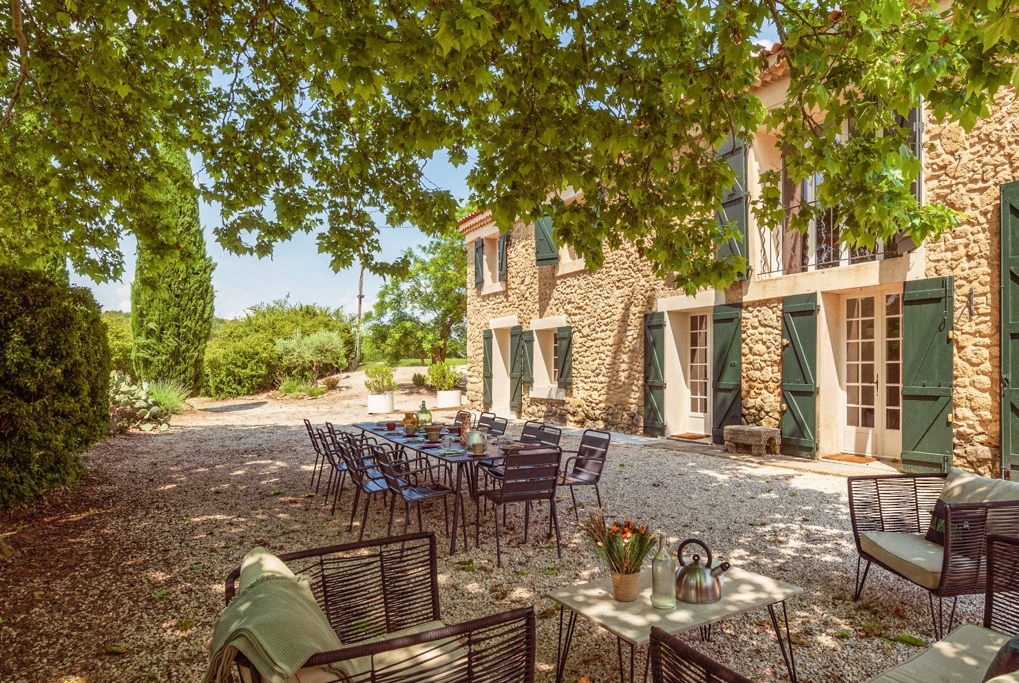 maison en pierres Luberon Provence