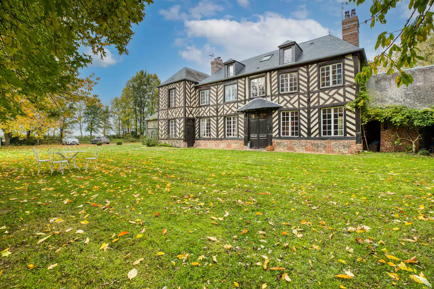 manoir de Cauverville 18e siècle Normandie