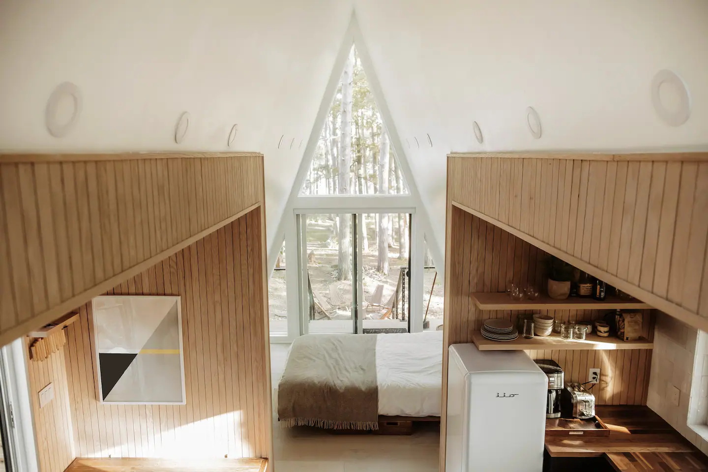 intérieur maison A-Frame intérieur maison A-Frame