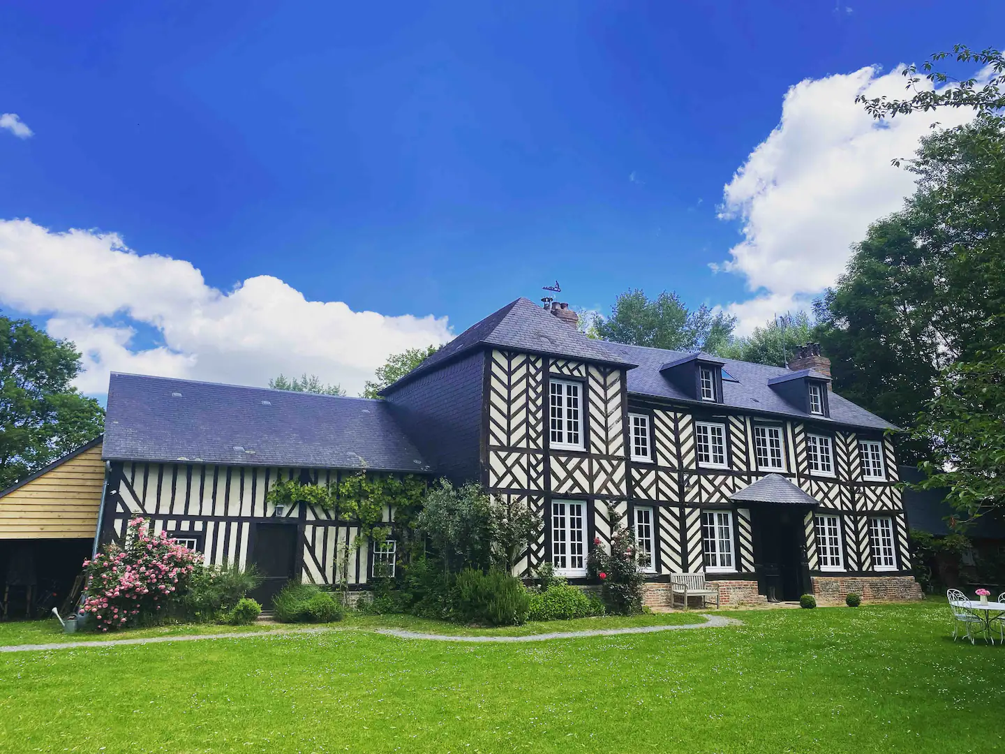 manoir de Cauverville 18e siècle Normandie