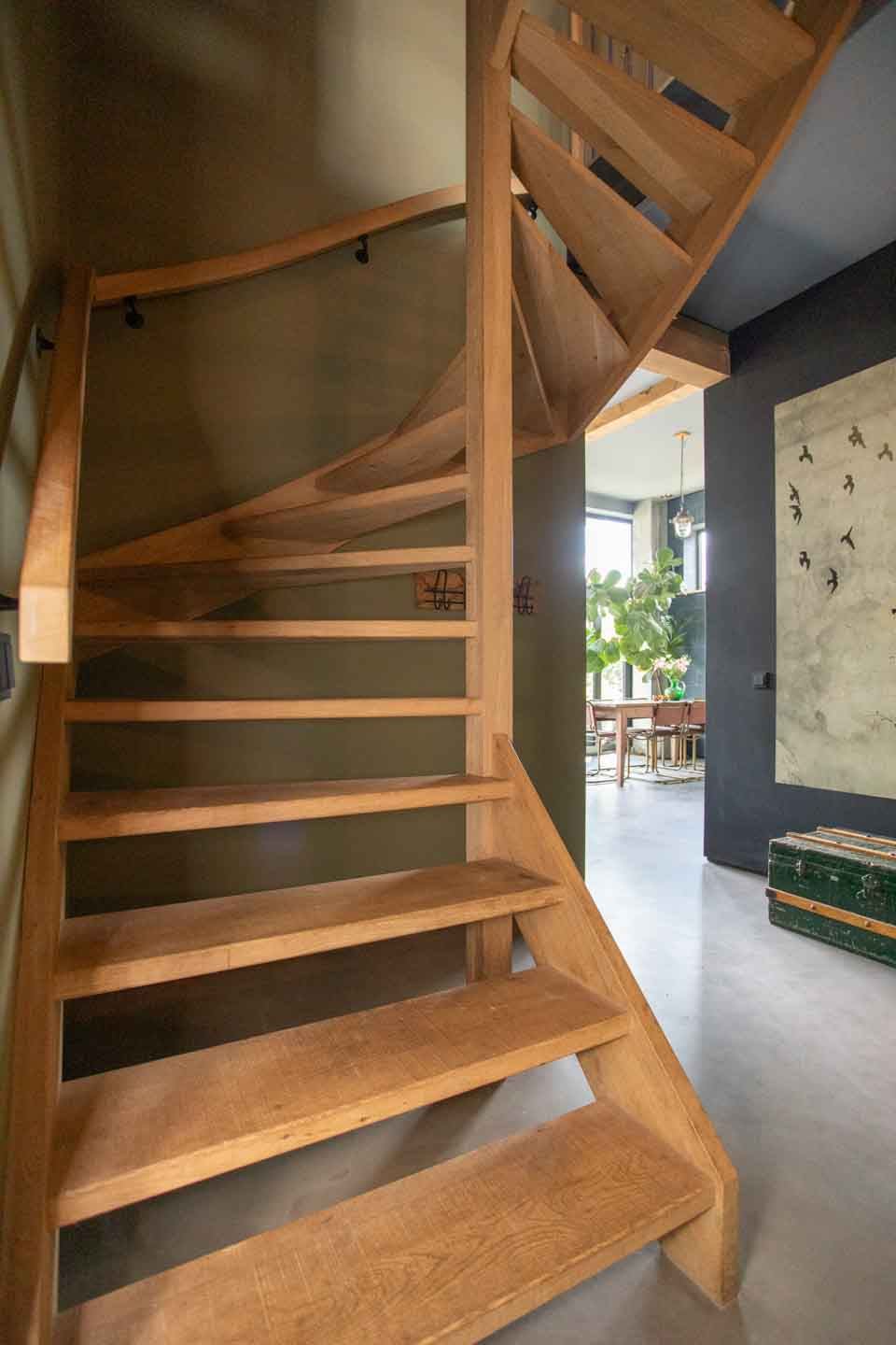escalier bois