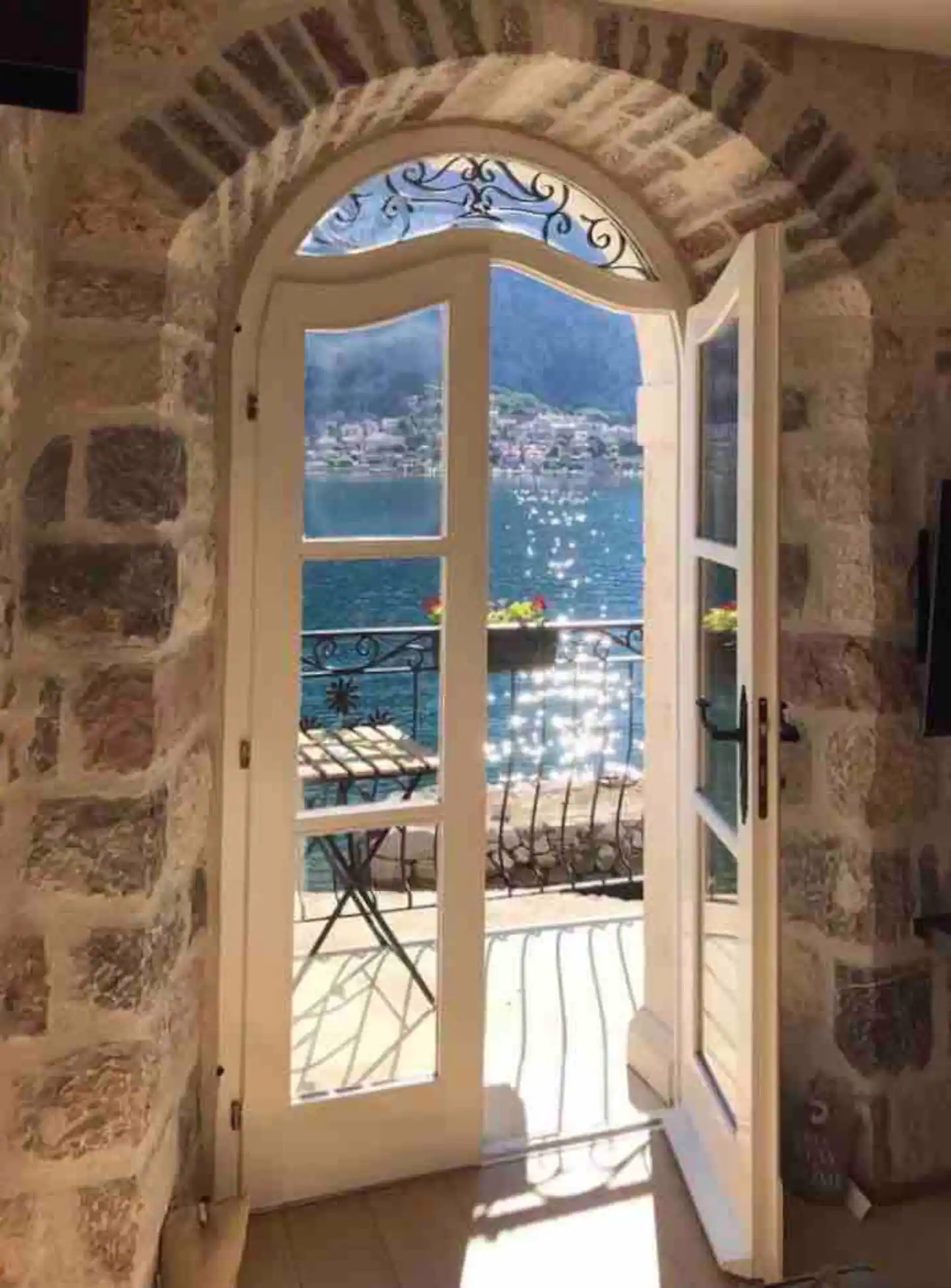 balcon vue mer