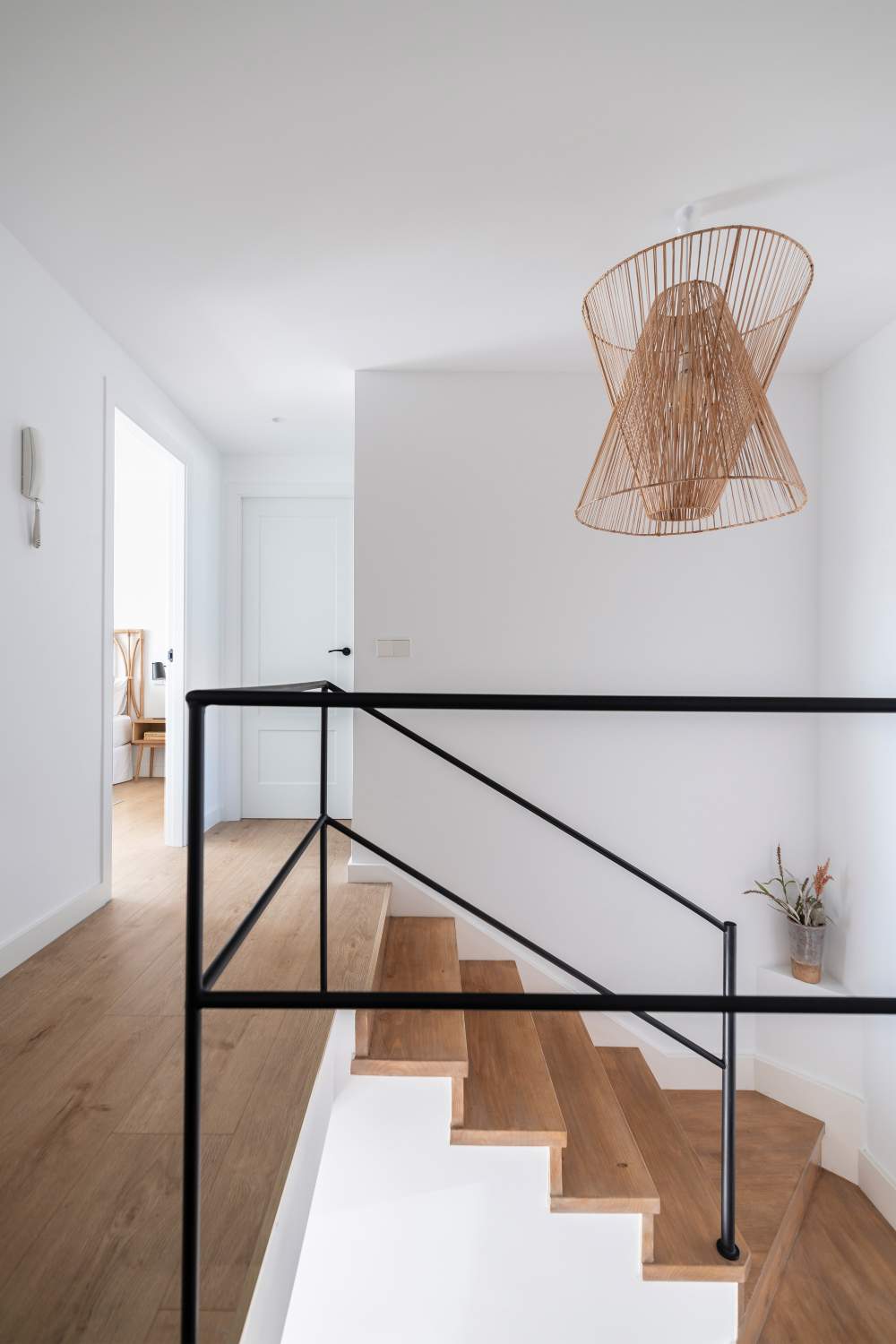 escalier bois rampe acier noir escalier bois rampe acier noir