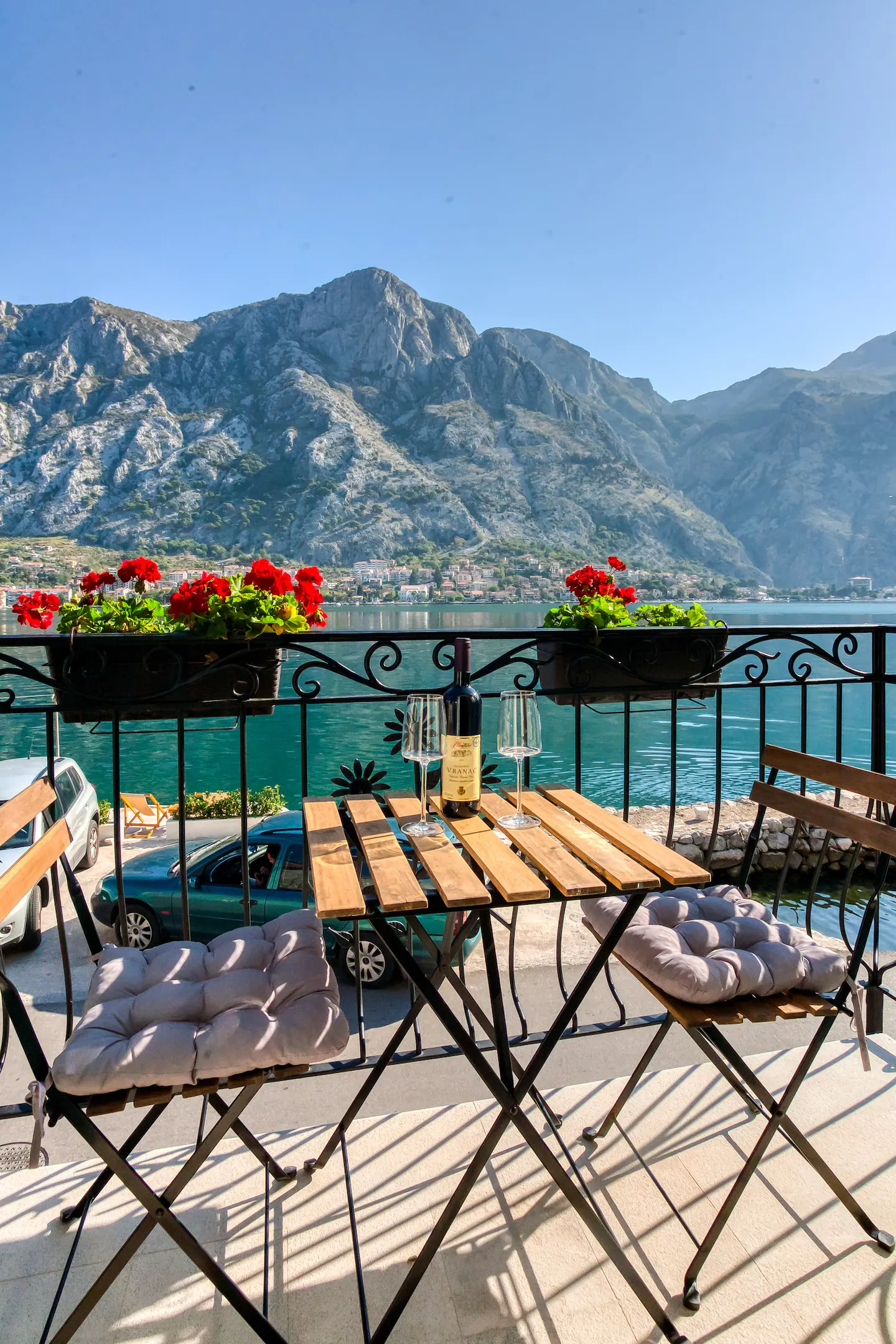 balcon vue mer