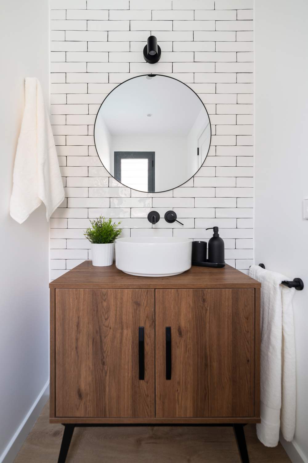 salle de bain bois et blanc décoration contemporaine salle de bain bois et blanc décoration contemporaine