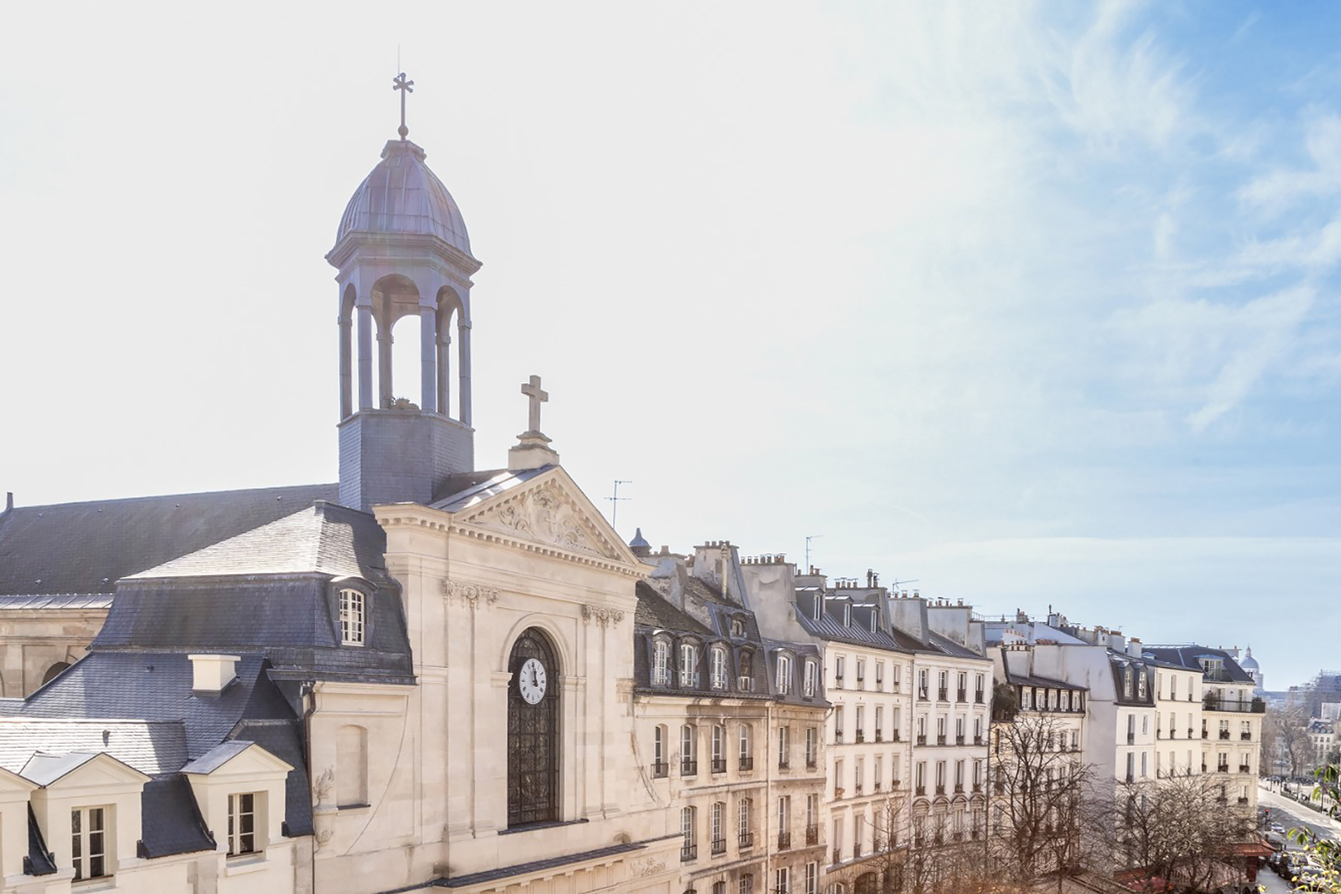 vue appartement Paris Marais vue appartement Paris Marais