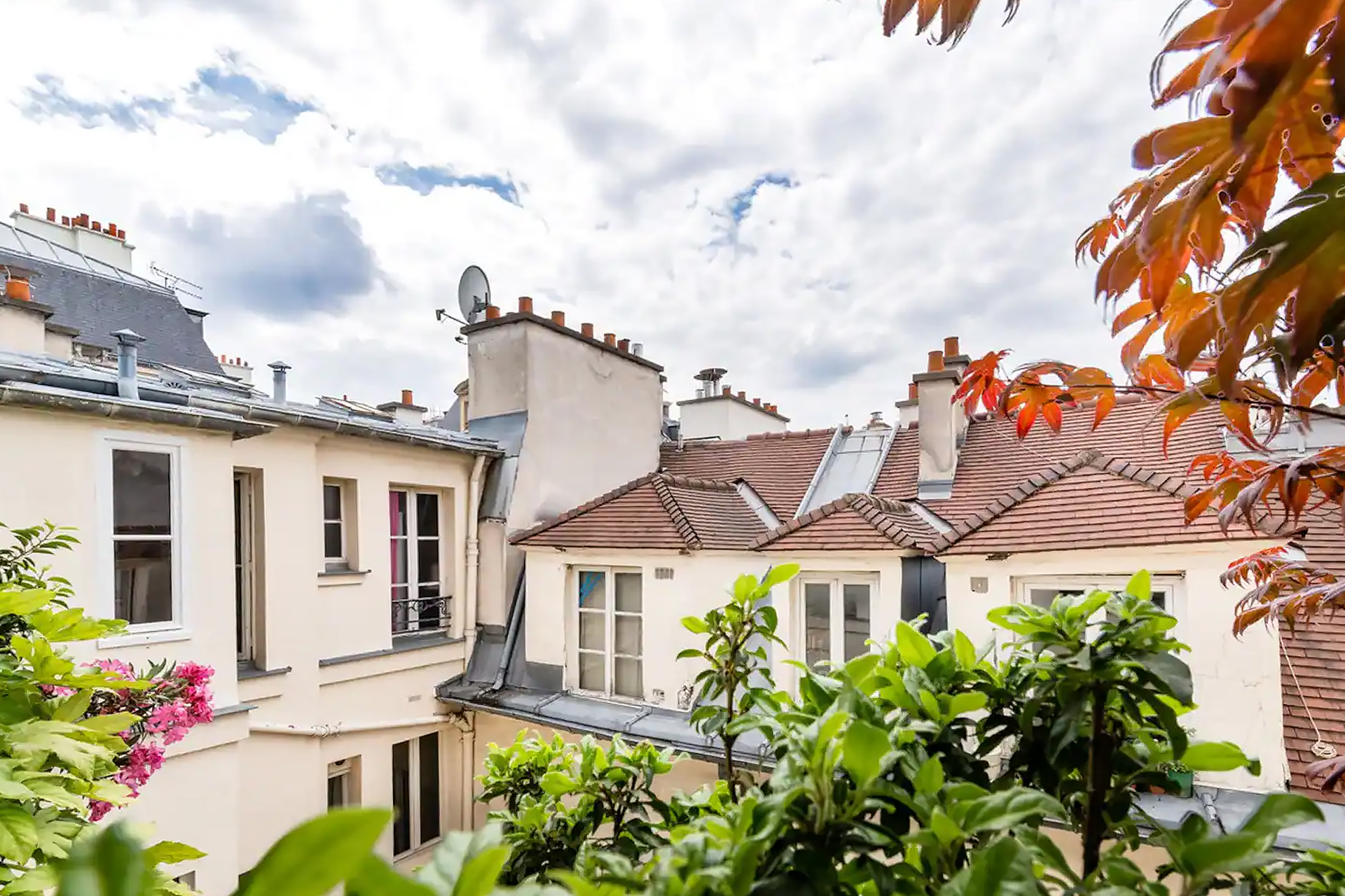 vue cour appartement Paris vue cour appartement Paris