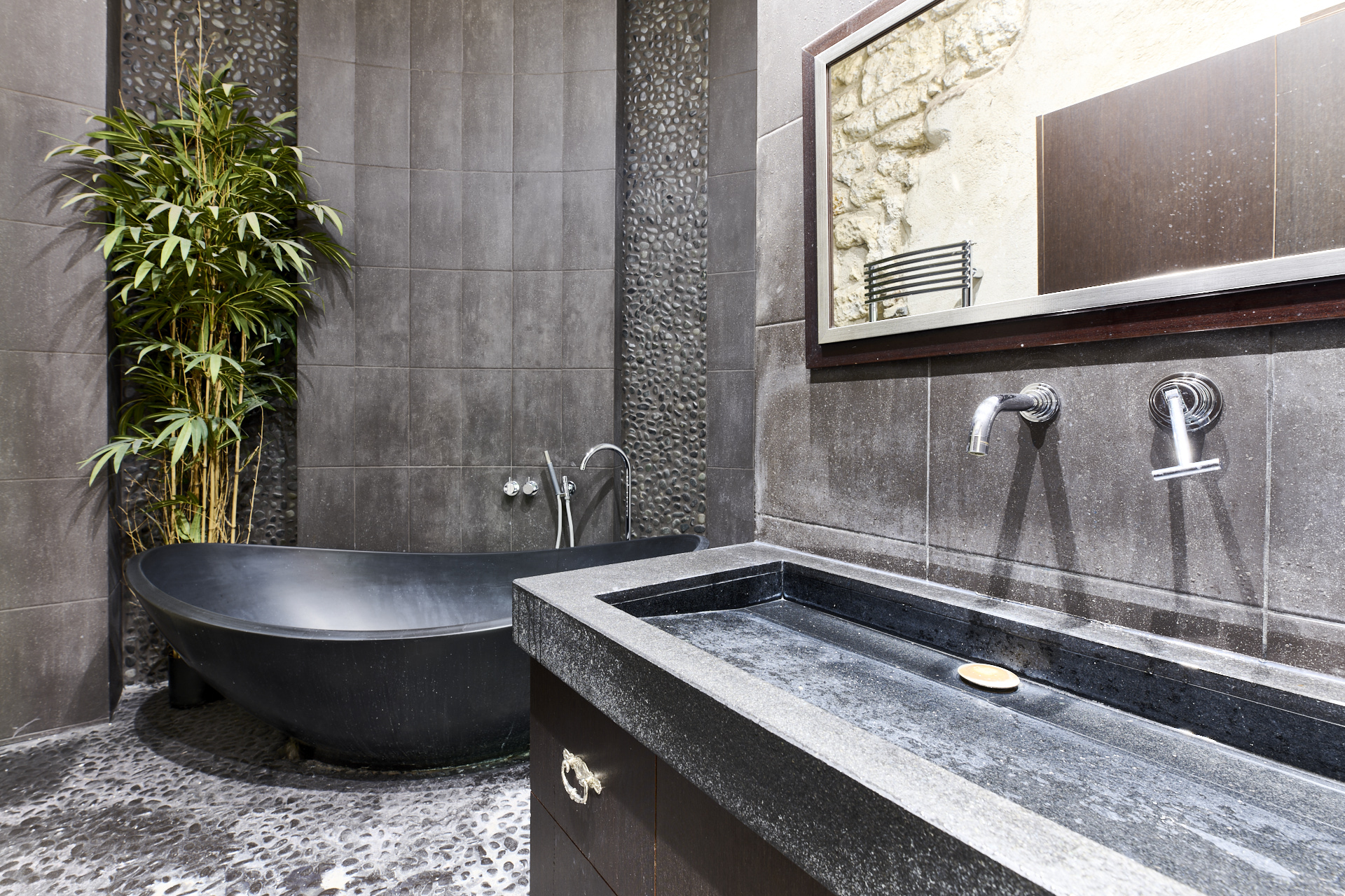 salle de bain design noire salle de bain design noire