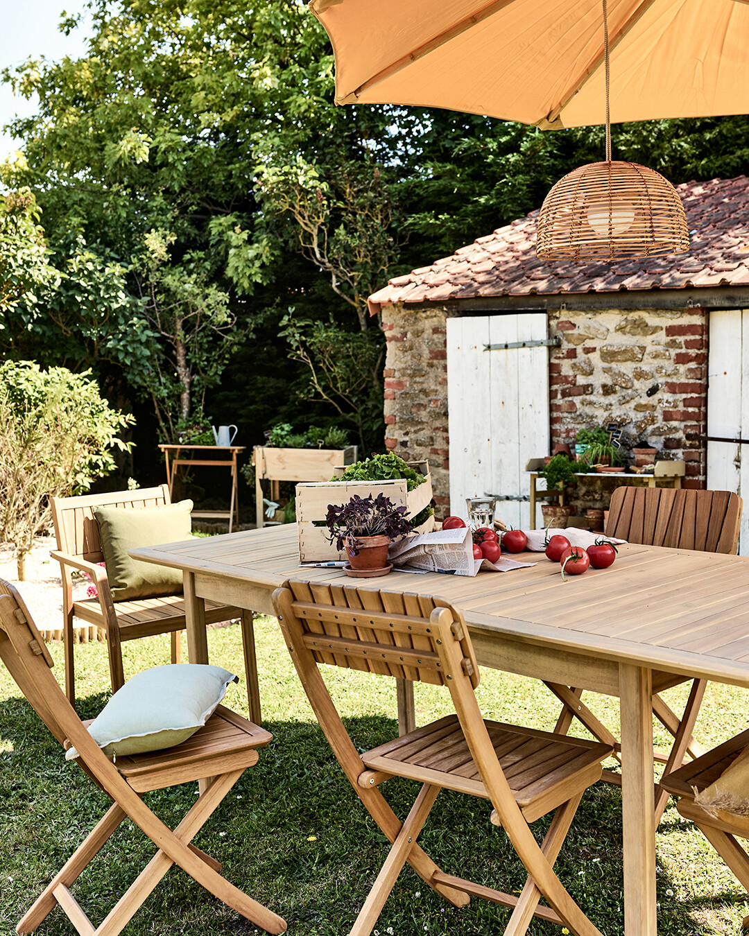 jardin maison ancienne visite privée Alinea Reims
