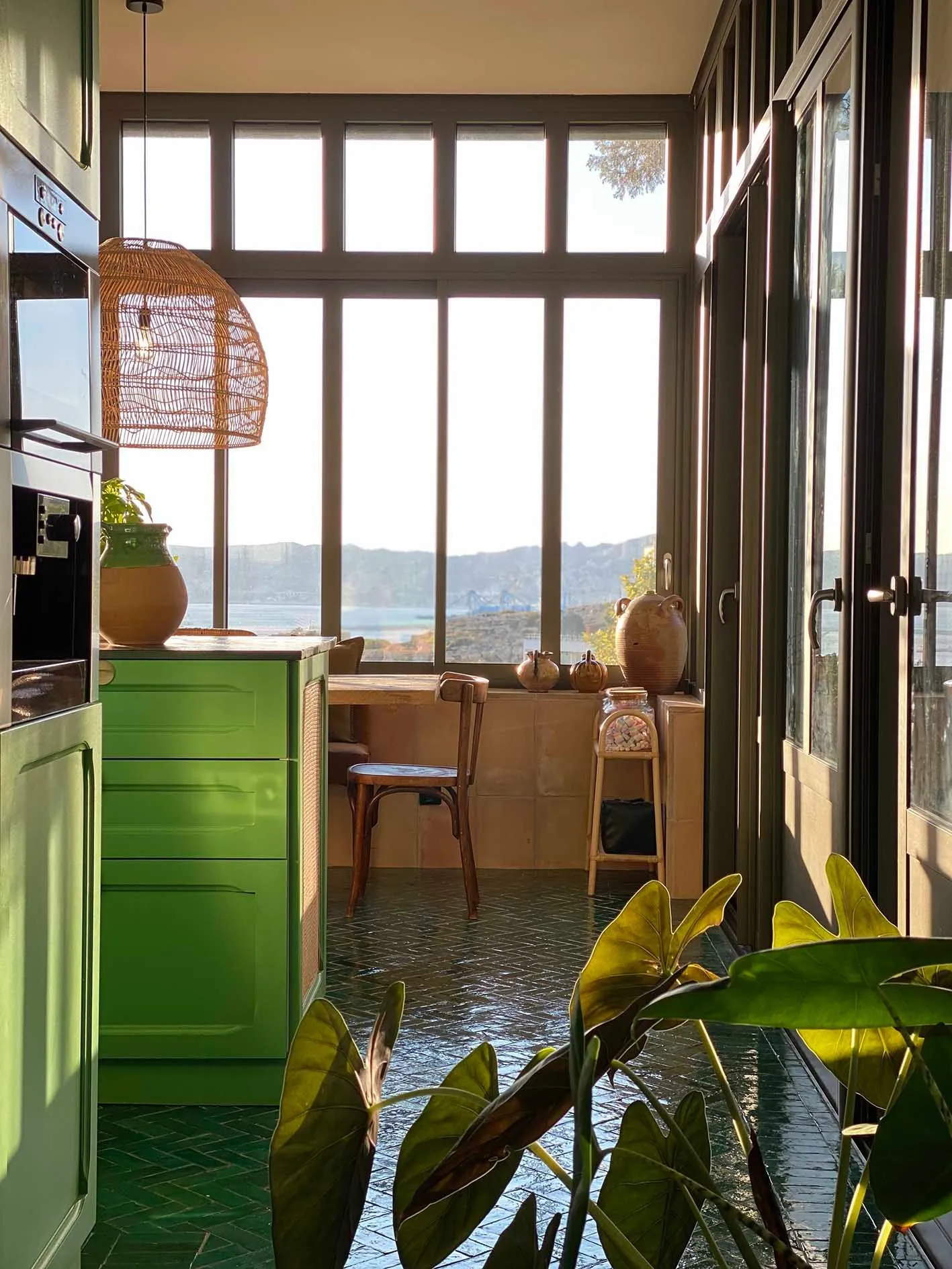 cuisine décoration contemporaine et vintage maison Sophie Ferjani Marseille