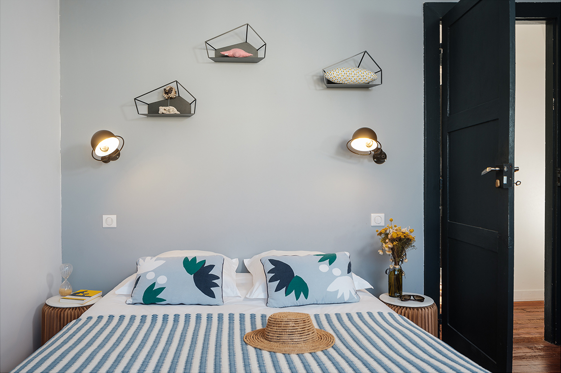 chambre maison Art Déco Biarritz Villa Trinidad