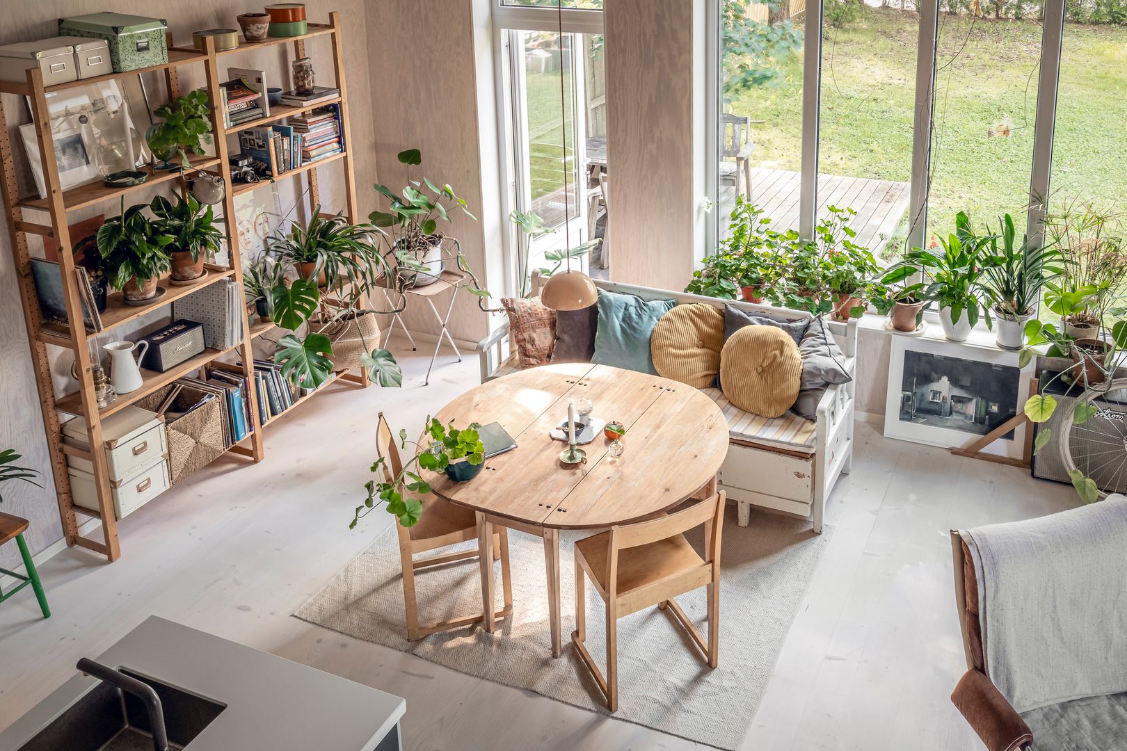 Un appartement comme une maison loft en bois de 72m2