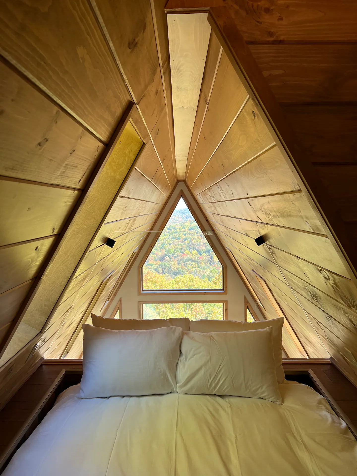 chambre loft maison A-Frame chambre loft maison A-Frame