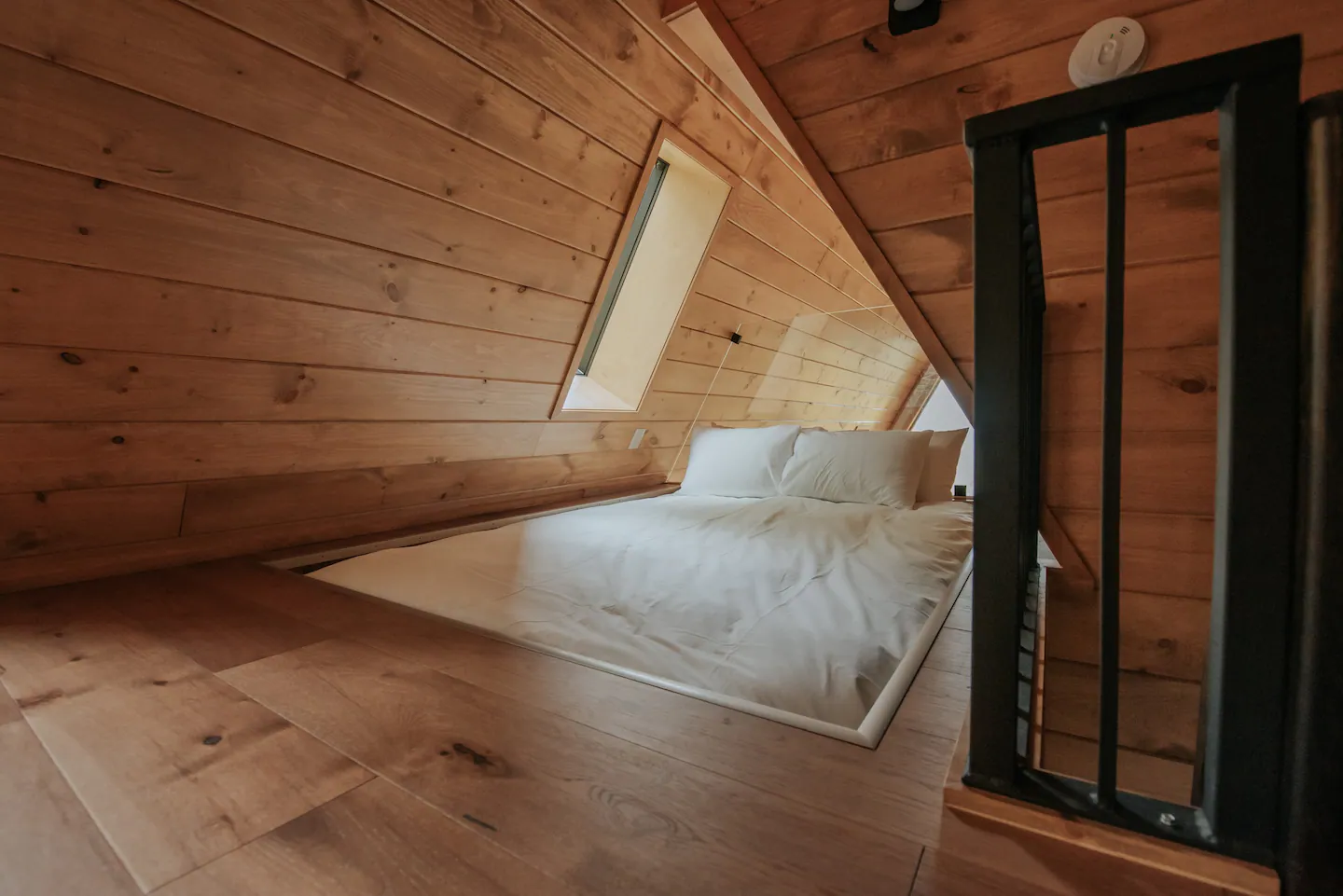 chambre loft maison A-Frame chambre loft maison A-Frame