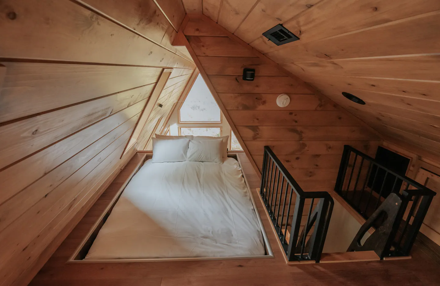 chambre loft maison A-Frame chambre loft maison A-Frame