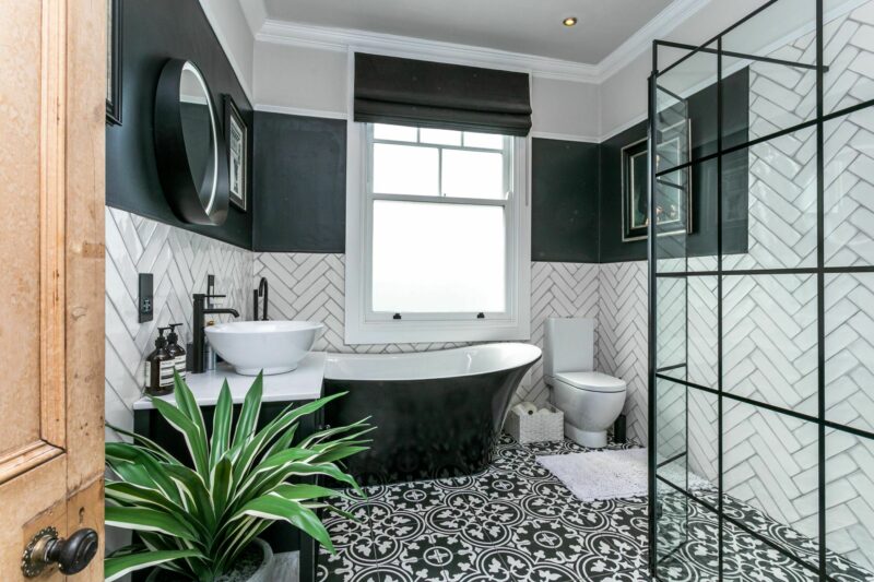 salle de bain rétro salle de bain rétro