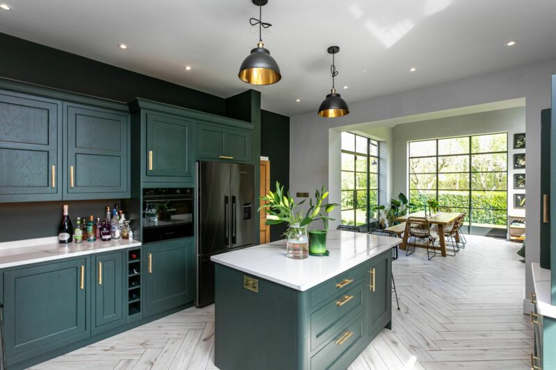 cuisine verte rustique chic cuisine verte rustique chic