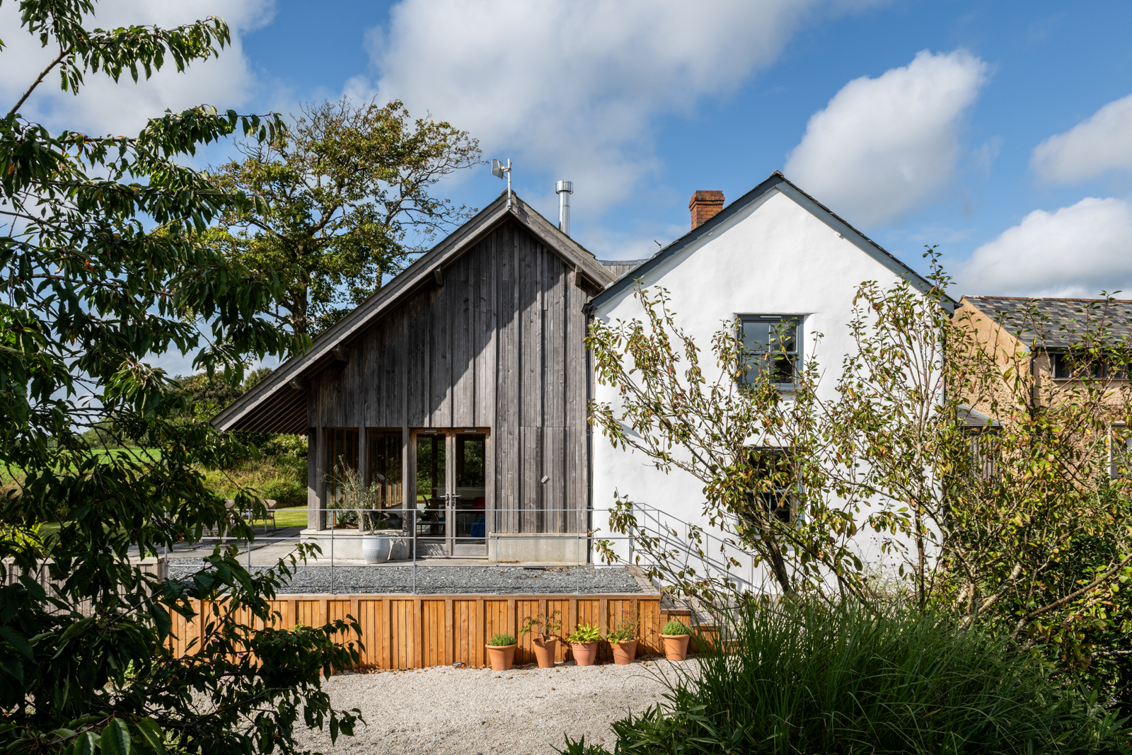 maison avec extension bois maison avec extension bois