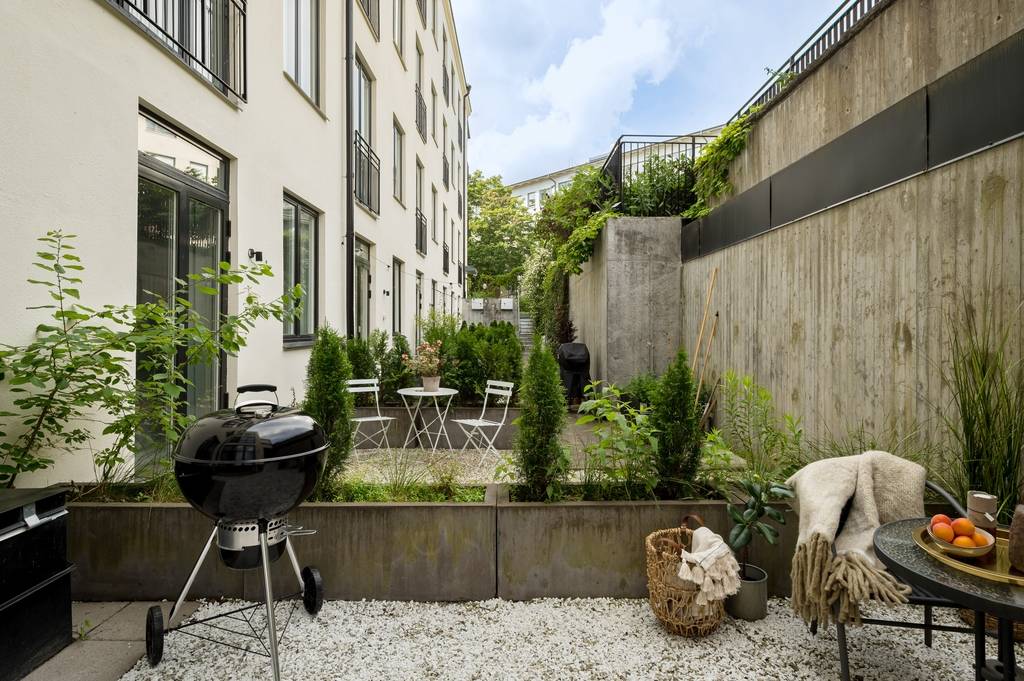 petit jardin appartement 42m2 avec mezzanine