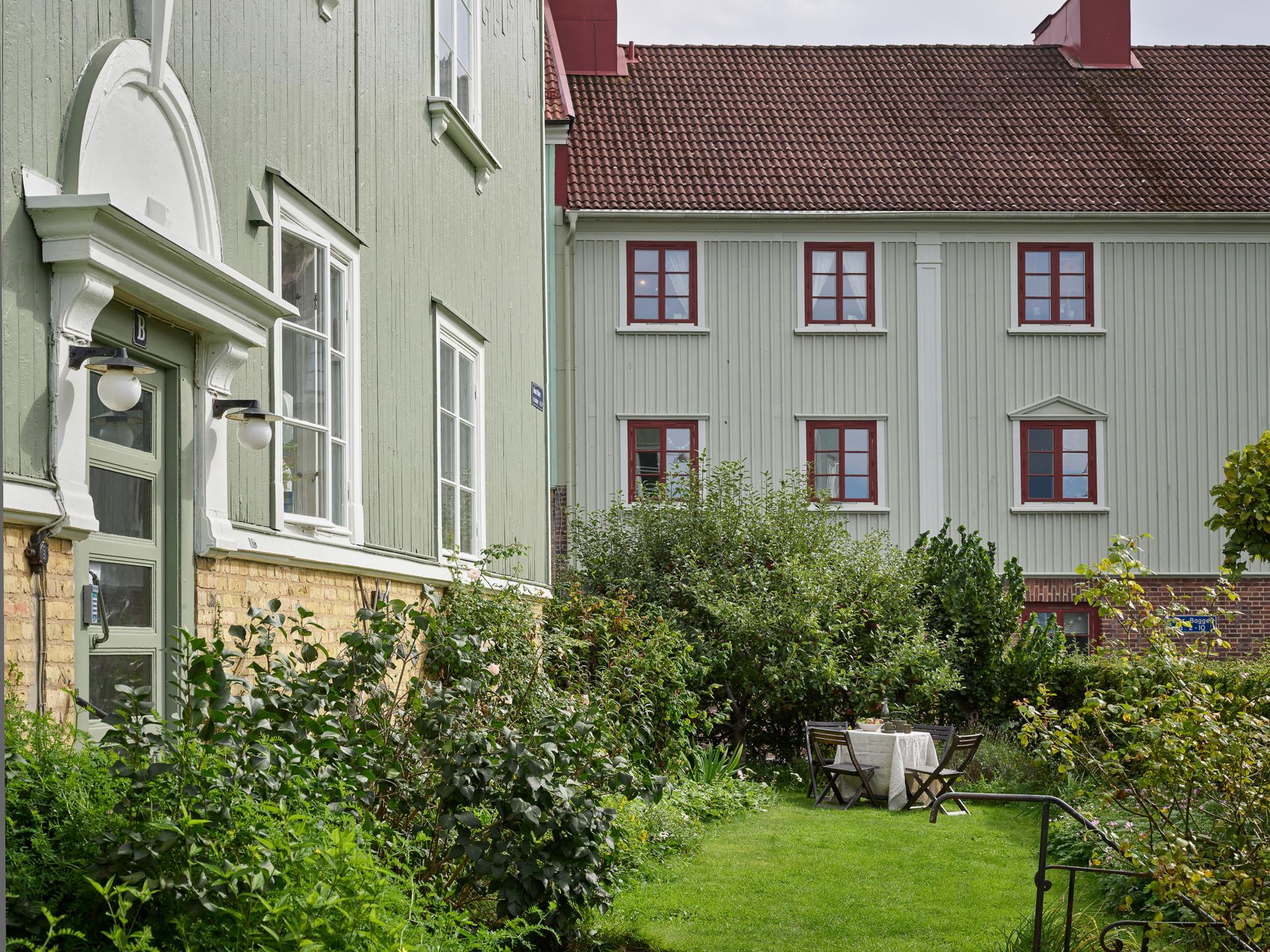 immeuble Göteborg Suède façade verte immeuble Göteborg Suède façade verte