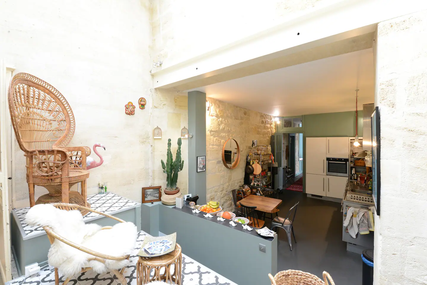 cuisine avec patio
