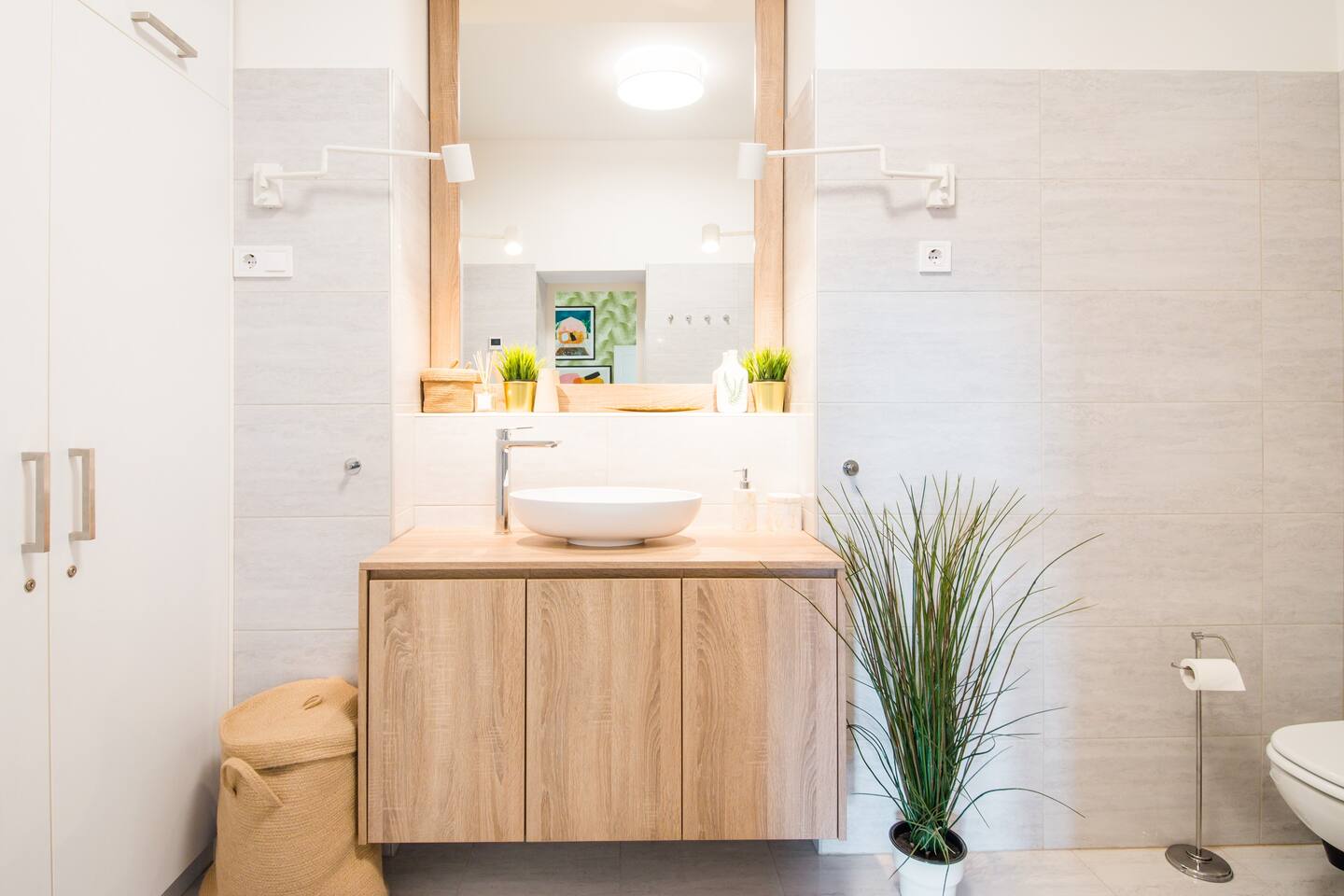 salle de bain bois et blanc salle de bain bois et blanc