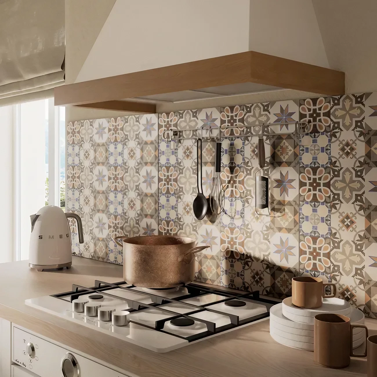 cuisine rustique beige
