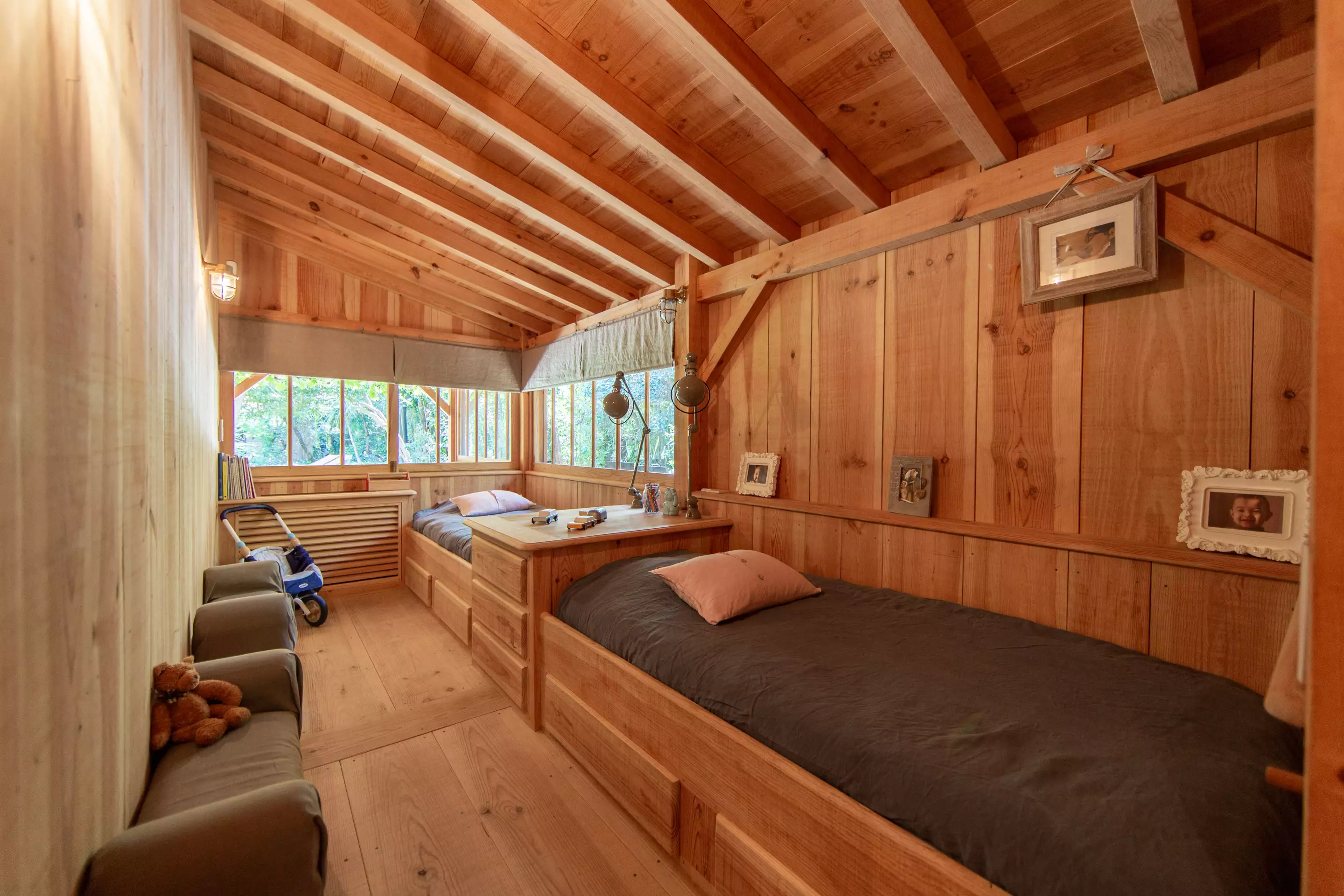chambre maison en bois à louer Cap Ferret chambre maison en bois à louer Cap Ferret