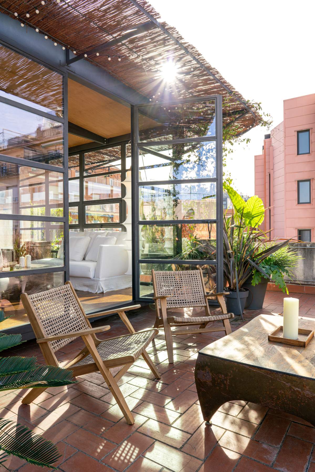 appartement avec terrasse et véranda